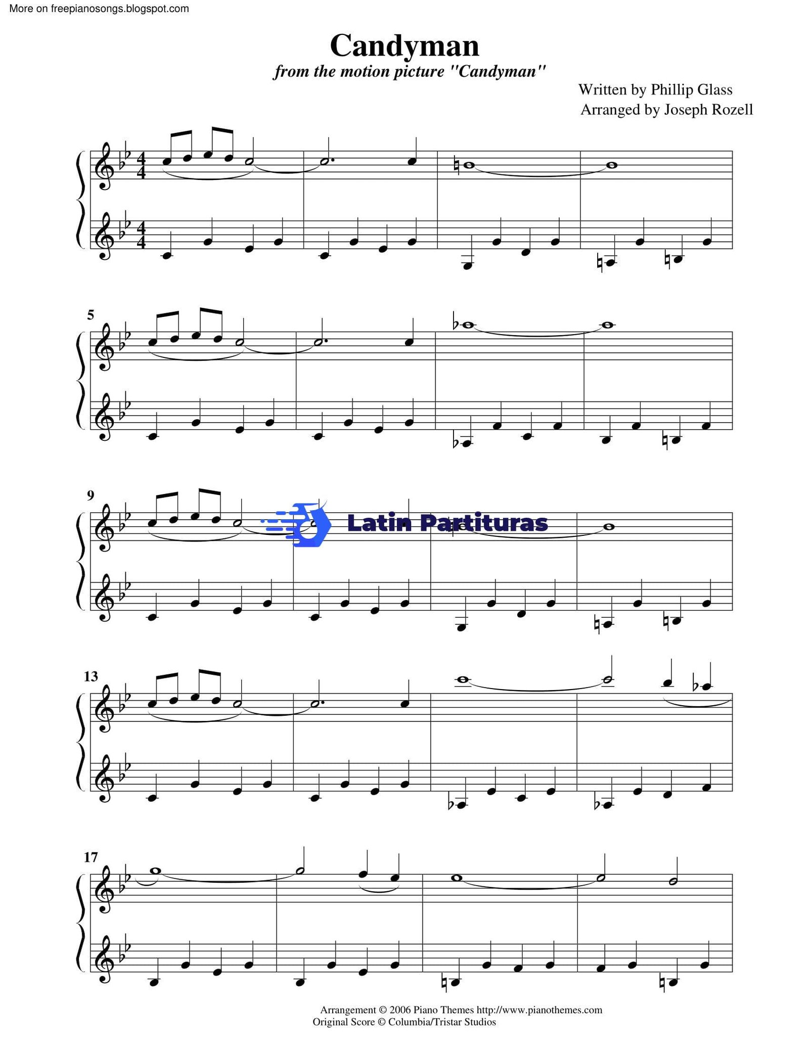 Candyman - Candyman Theme - Philip Glass 1 Candyman - Candyman Theme - Philip Glass