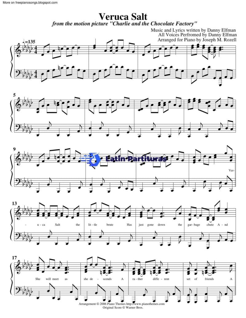 Charlie And The Chocolate Factory - Verucasalt - Danny Elfman