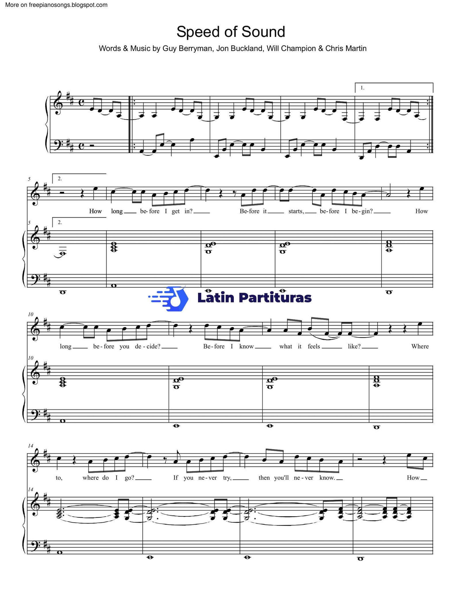 Coldplay - Speed Of Sound 1 Coldplay - Speed Of Sound