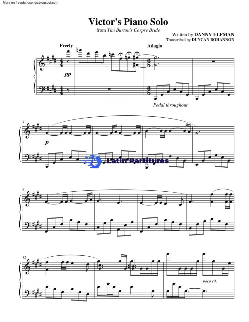 Corpse Bride - Victors Solo - Danny Elfman