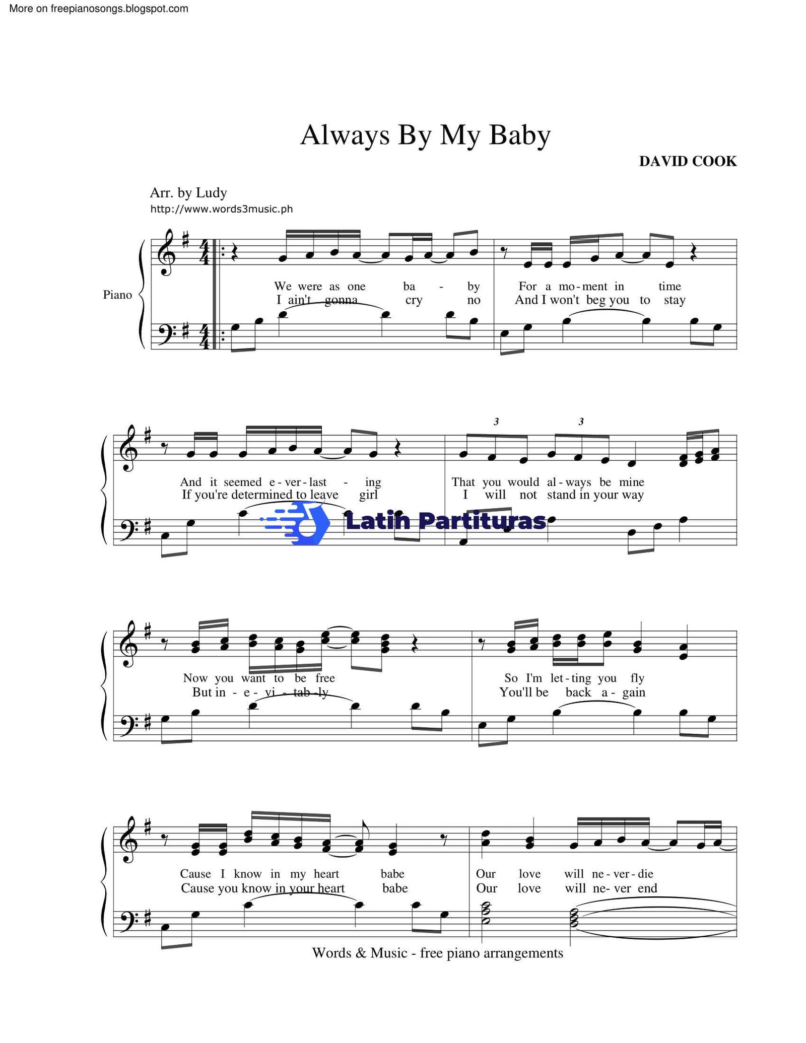 David Cook - Always Be My Baby 1 David Cook - Always Be My Baby