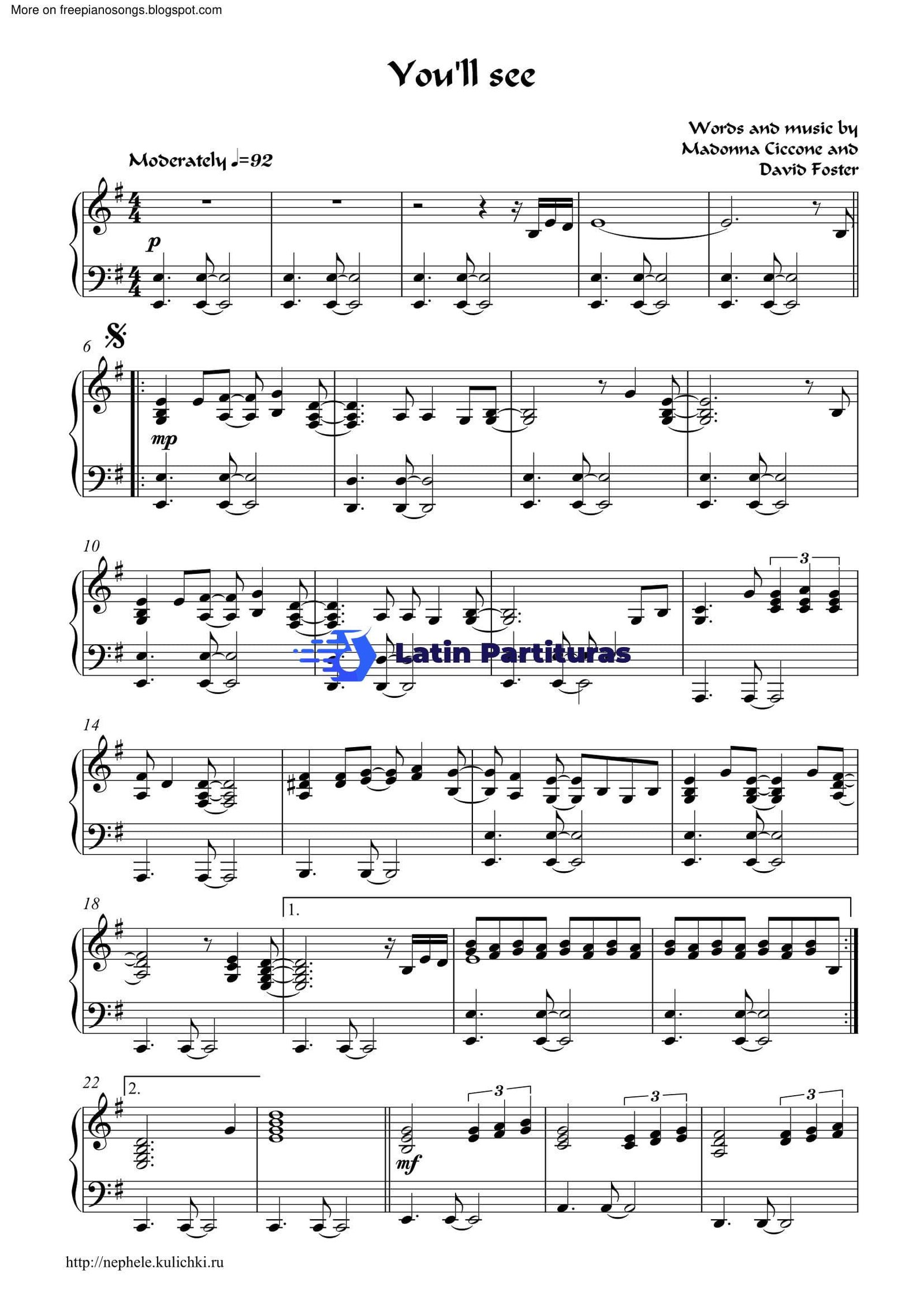 David Foster - Youll See 1 David Foster - Youll See