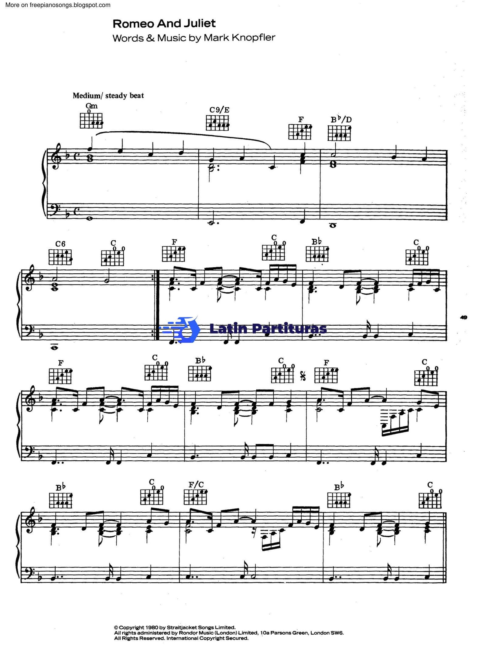 Dire Straits - Romeo And Juliet 1 Dire Straits - Romeo And Juliet