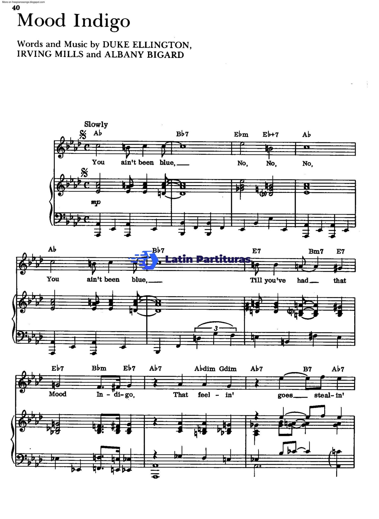 Duke Ellington - Mood Indigo 1 Duke Ellington - Mood Indigo