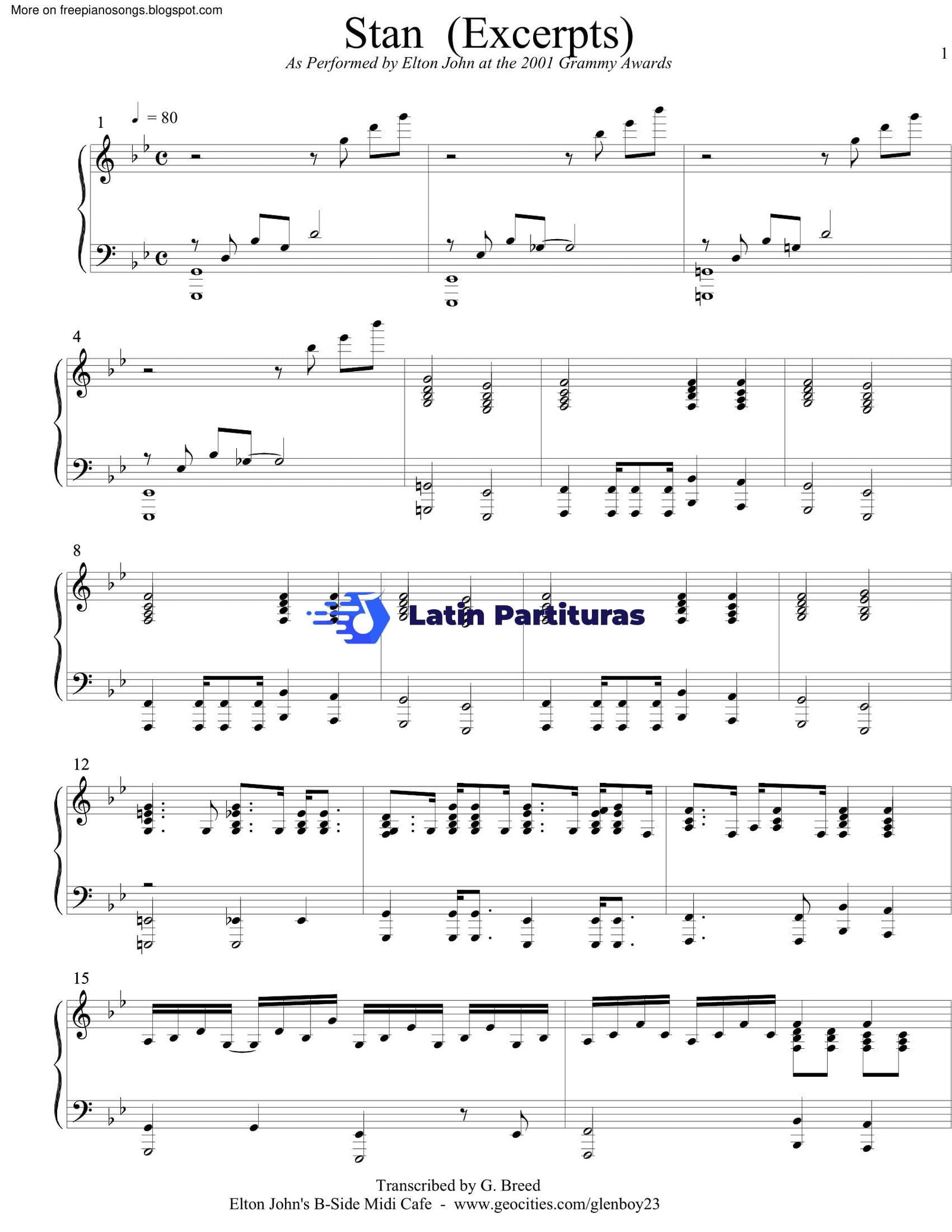 Elton John And Eminem - Stan 1 Elton John And Eminem - Stan