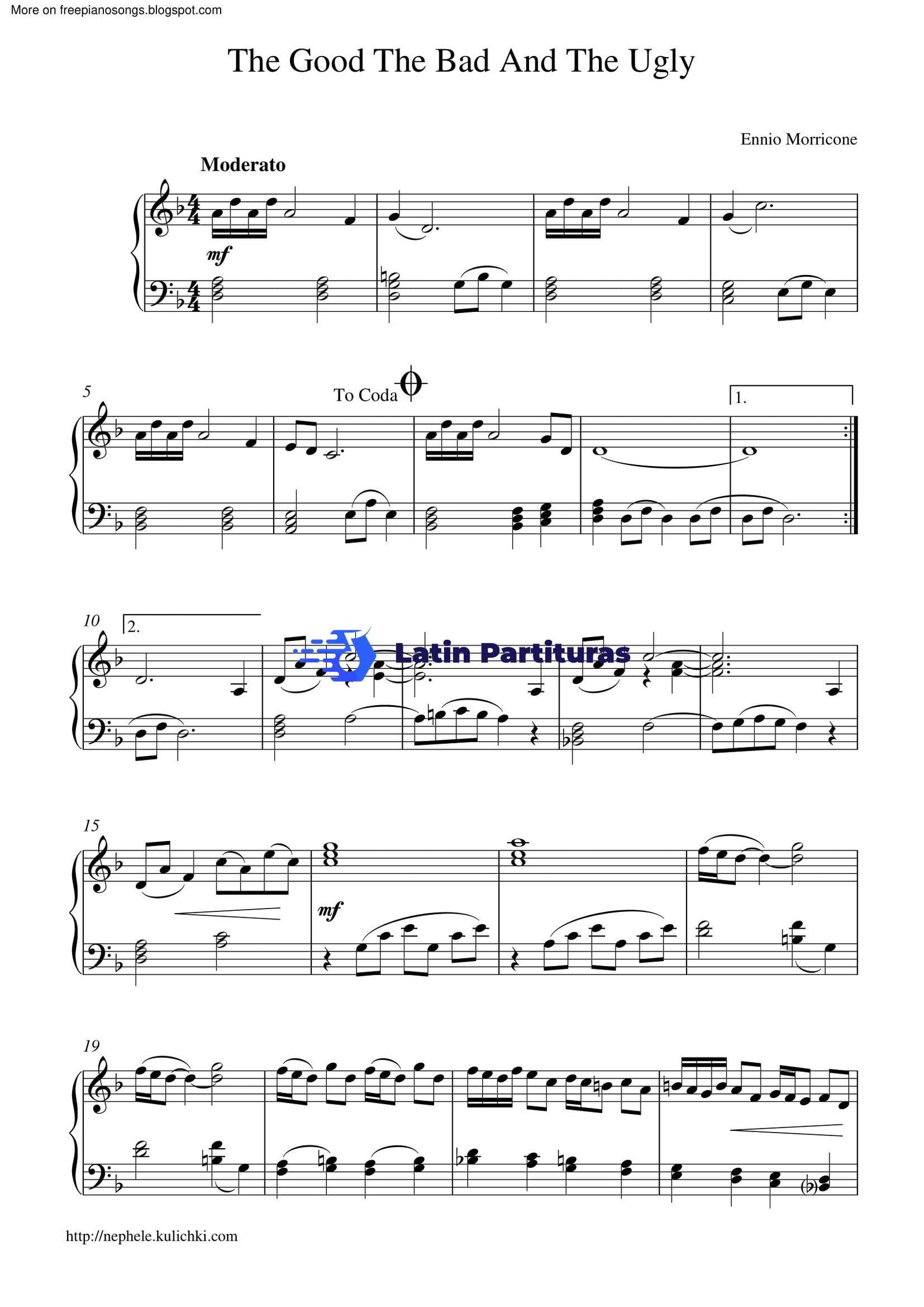 Ennio Morricone - Good Bad Ugly 1 Ennio Morricone - Good Bad Ugly