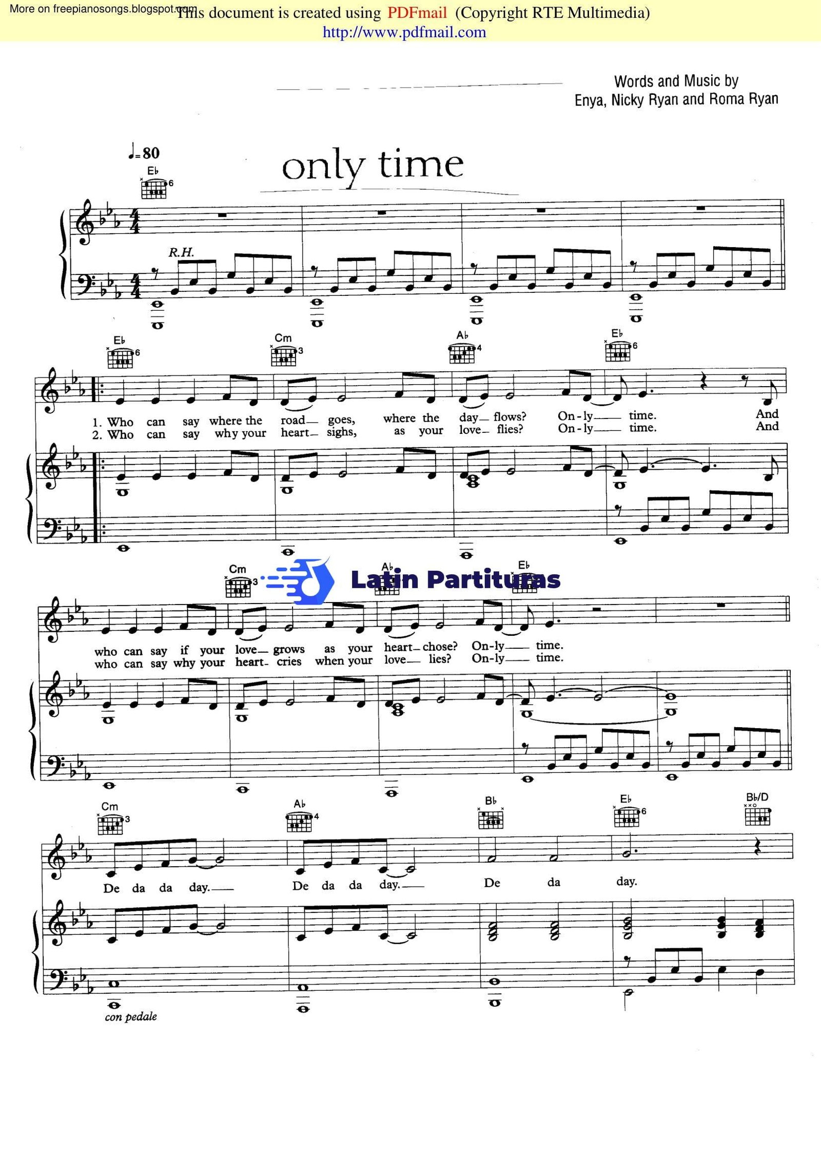 Enya - Only Time 1 Enya - Only Time