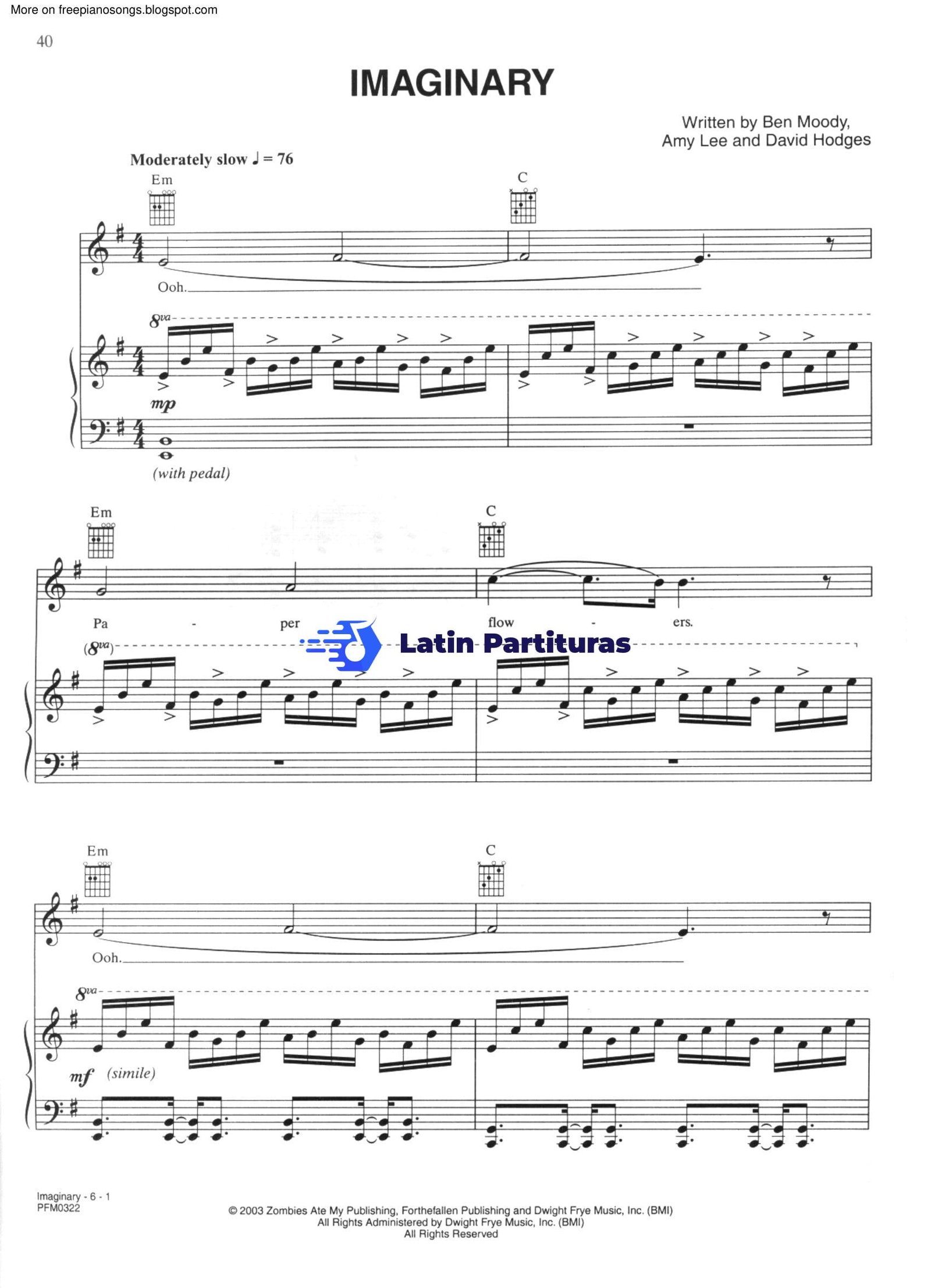 Evanescence - Imaginary 1 Evanescence - Imaginary