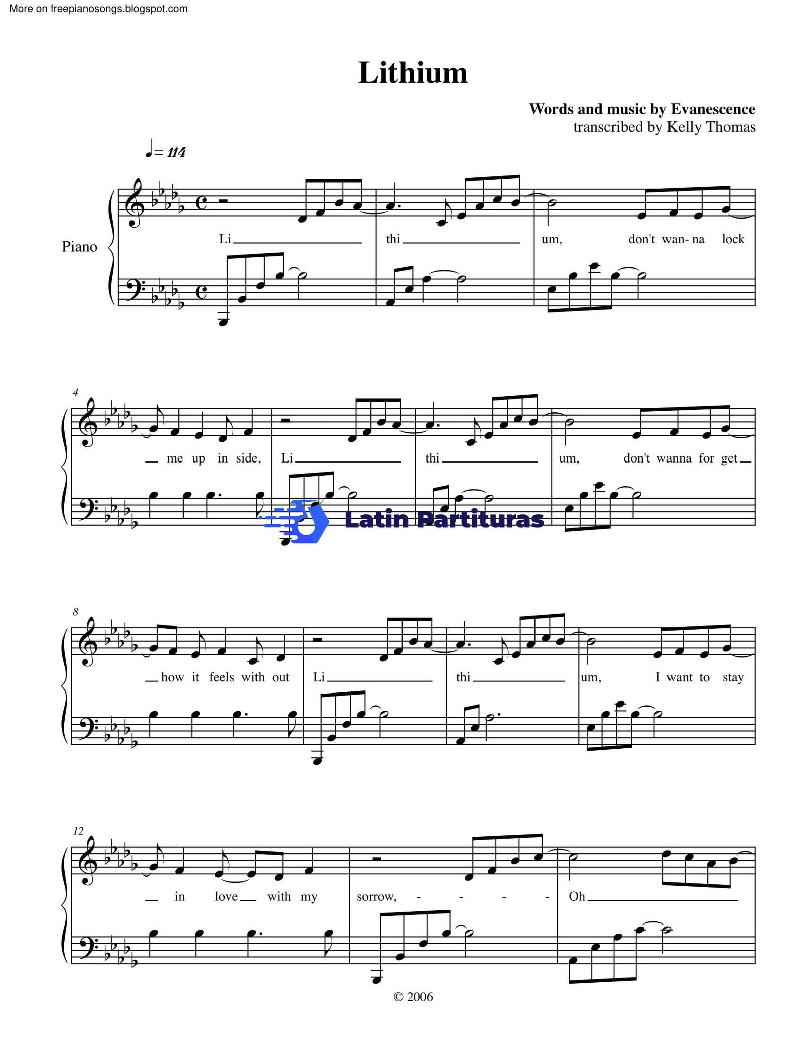 Evanescence - Lithium 1 Evanescence - Lithium