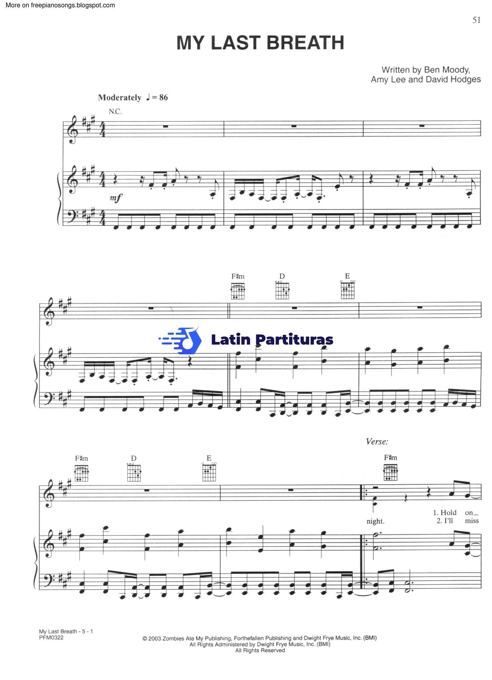 Evanescence - My Last Breath 1 Evanescence - My Last Breath