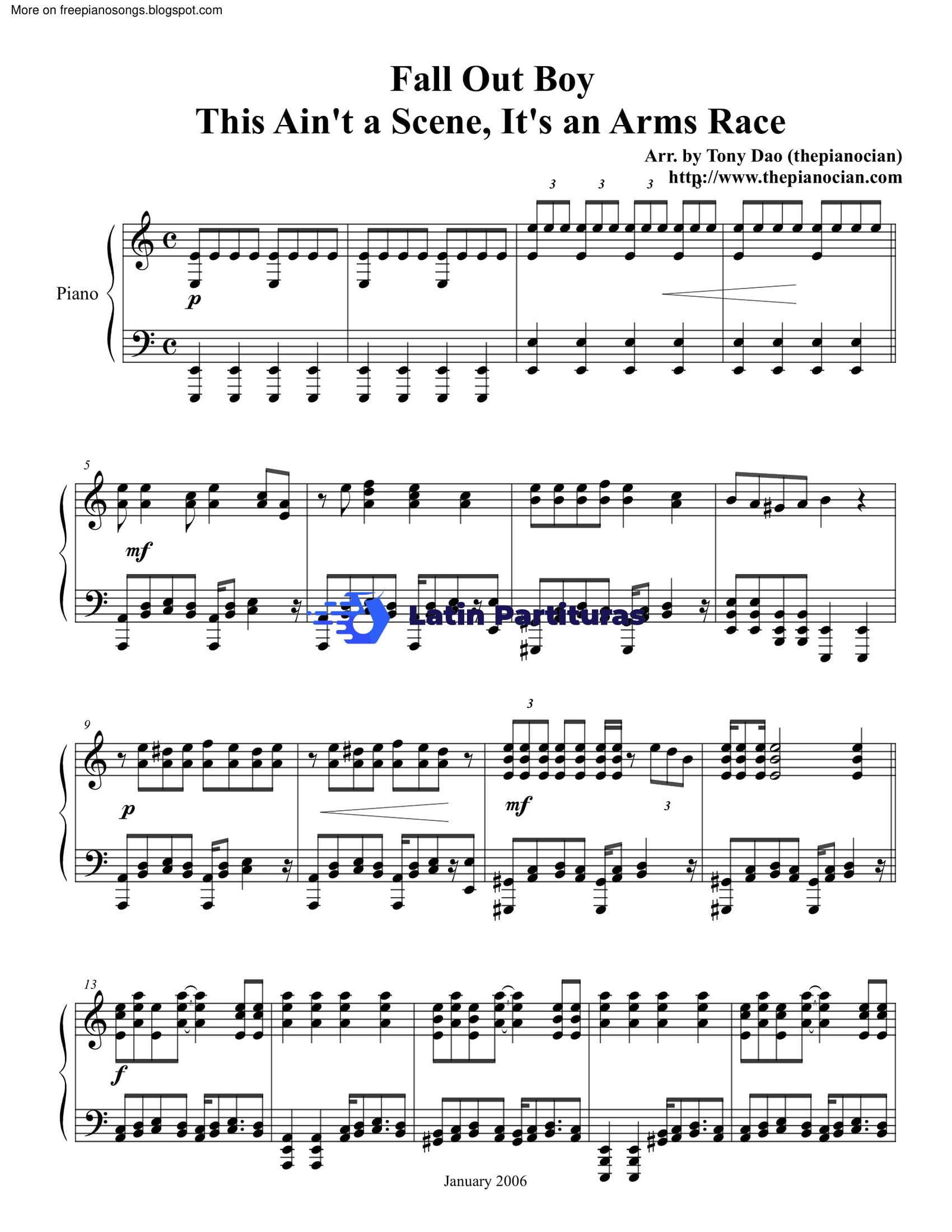 Fall Out Boy - This Aint A Scene Its An Arms Race 1 Fall Out Boy - This Aint A Scene Its An Arms Race