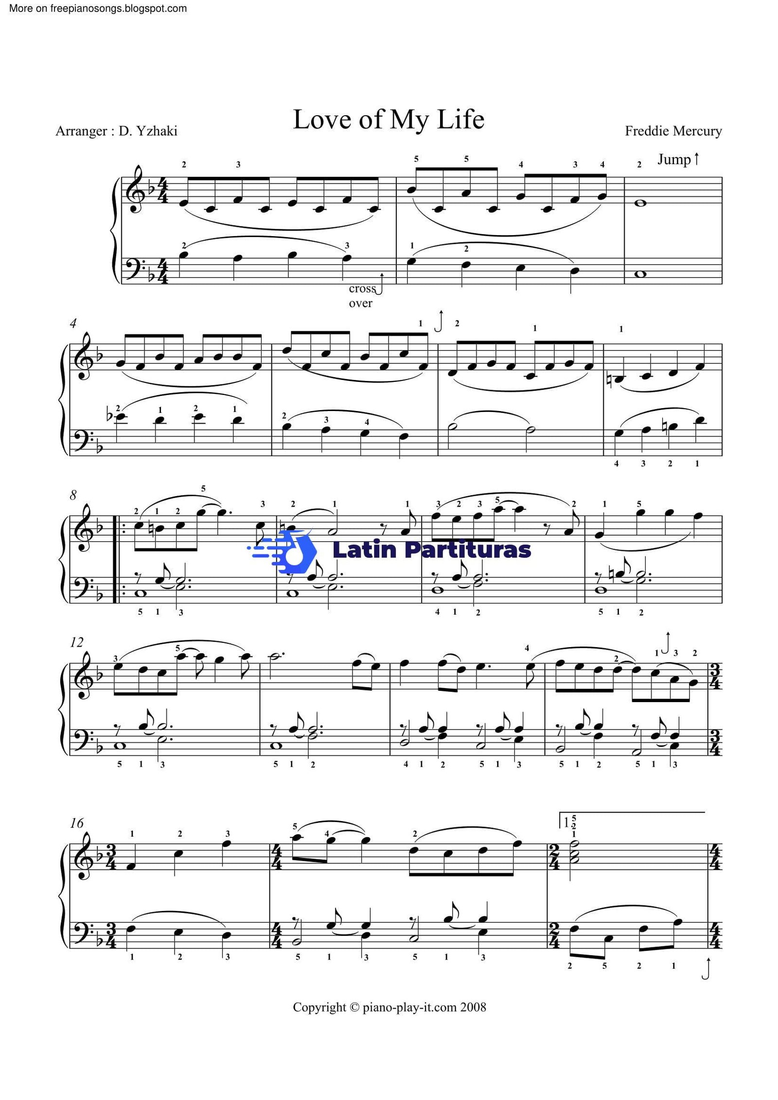 Freddy Mercury - Love Of My Life 1 Freddy Mercury - Love Of My Life