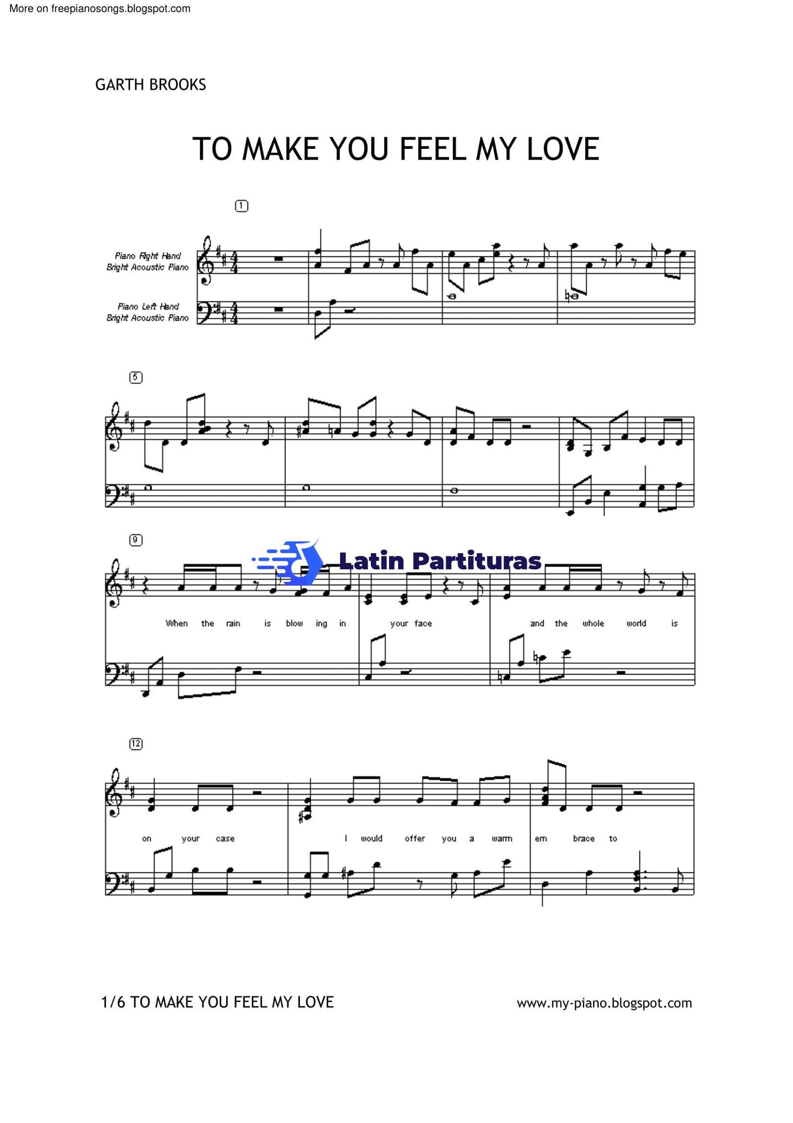 Garth Brooks - To Make You Feel My Love 1 Garth Brooks - To Make You Feel My Love