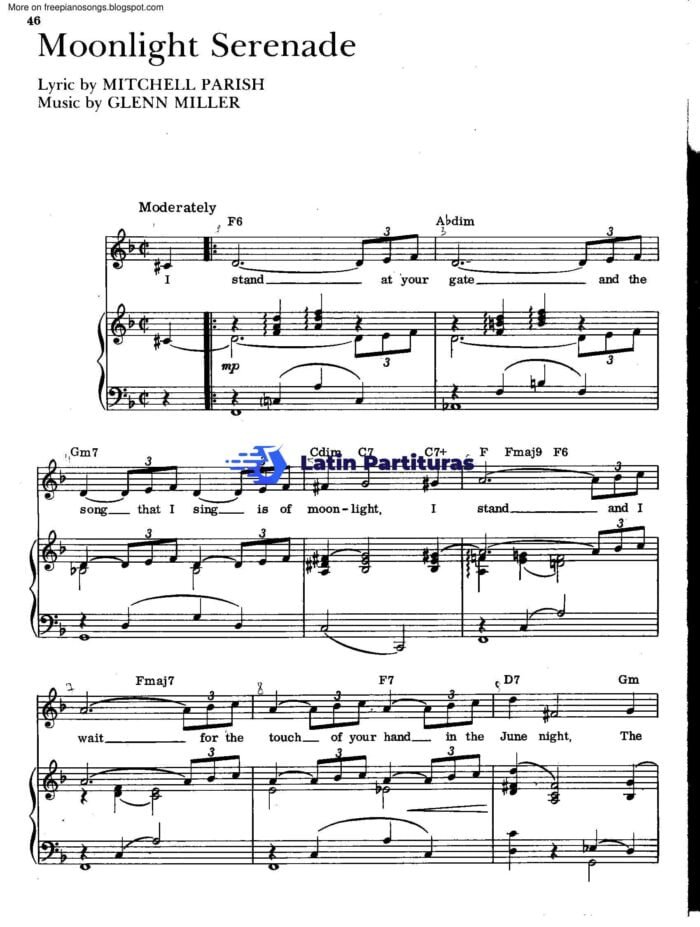 Glenn Miller Moonlight Serenade 1