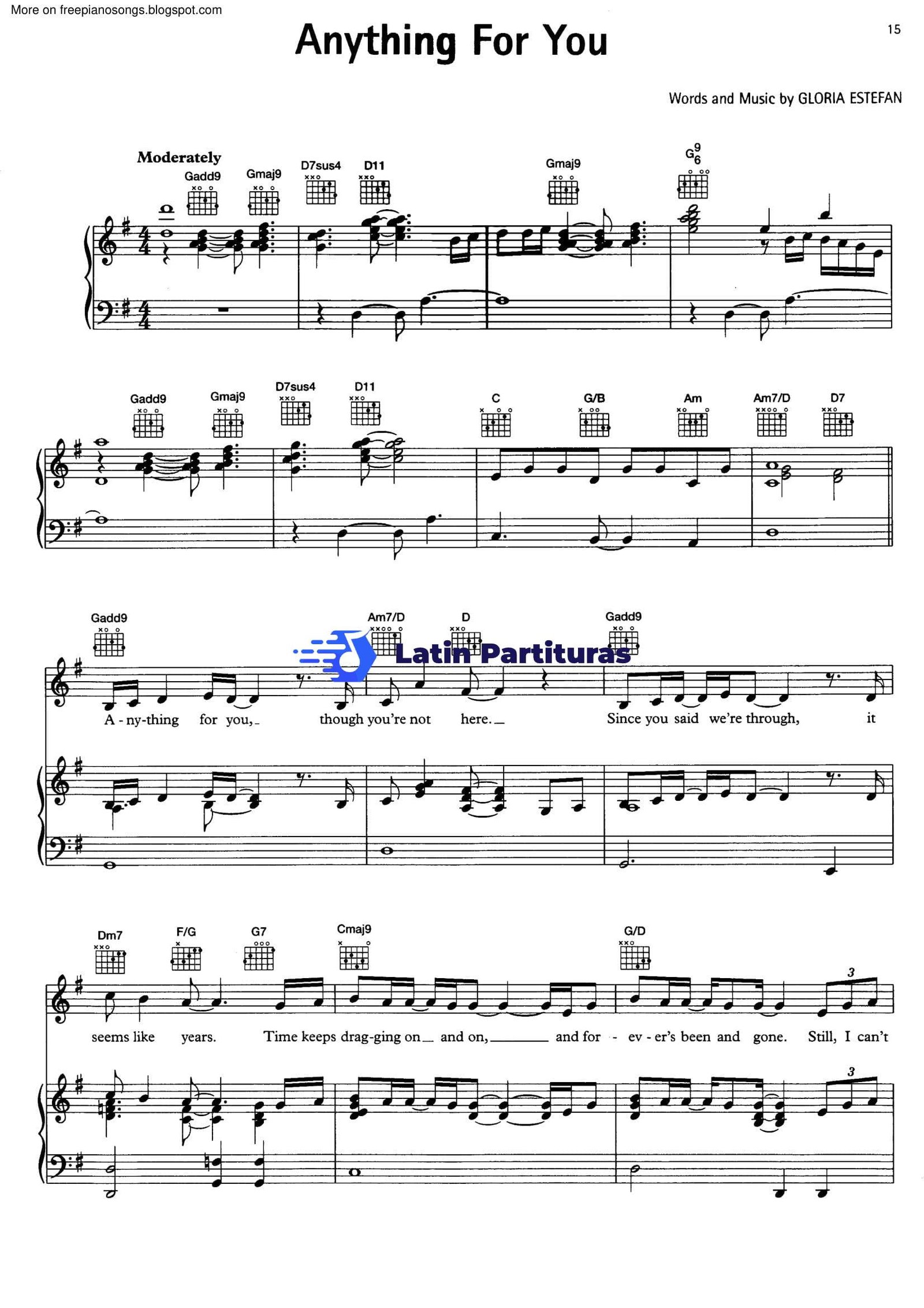 Gloria Estefan - Anything For You 1 Gloria Estefan - Anything For You