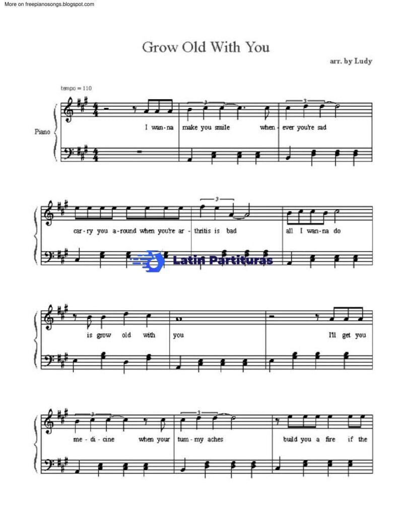 Grow Old With You - The Wedding Singer - Adam Sandler