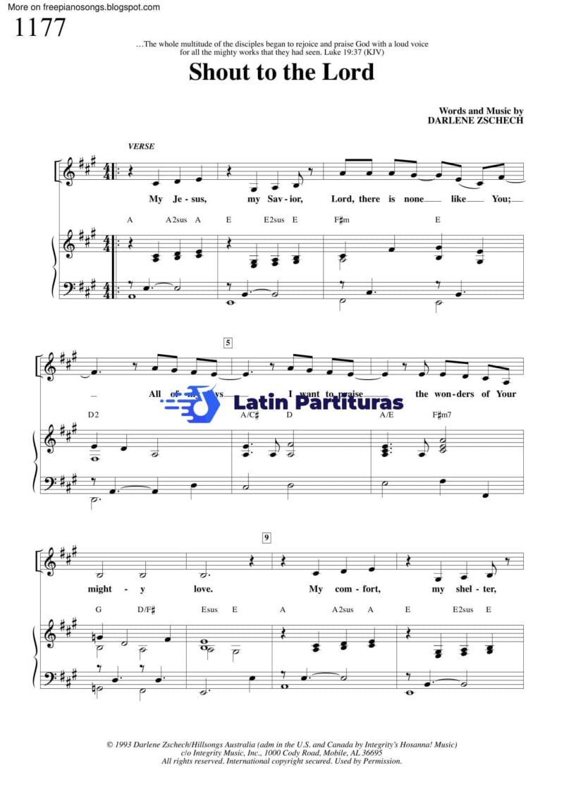 Hillsong - Shout To The Lord