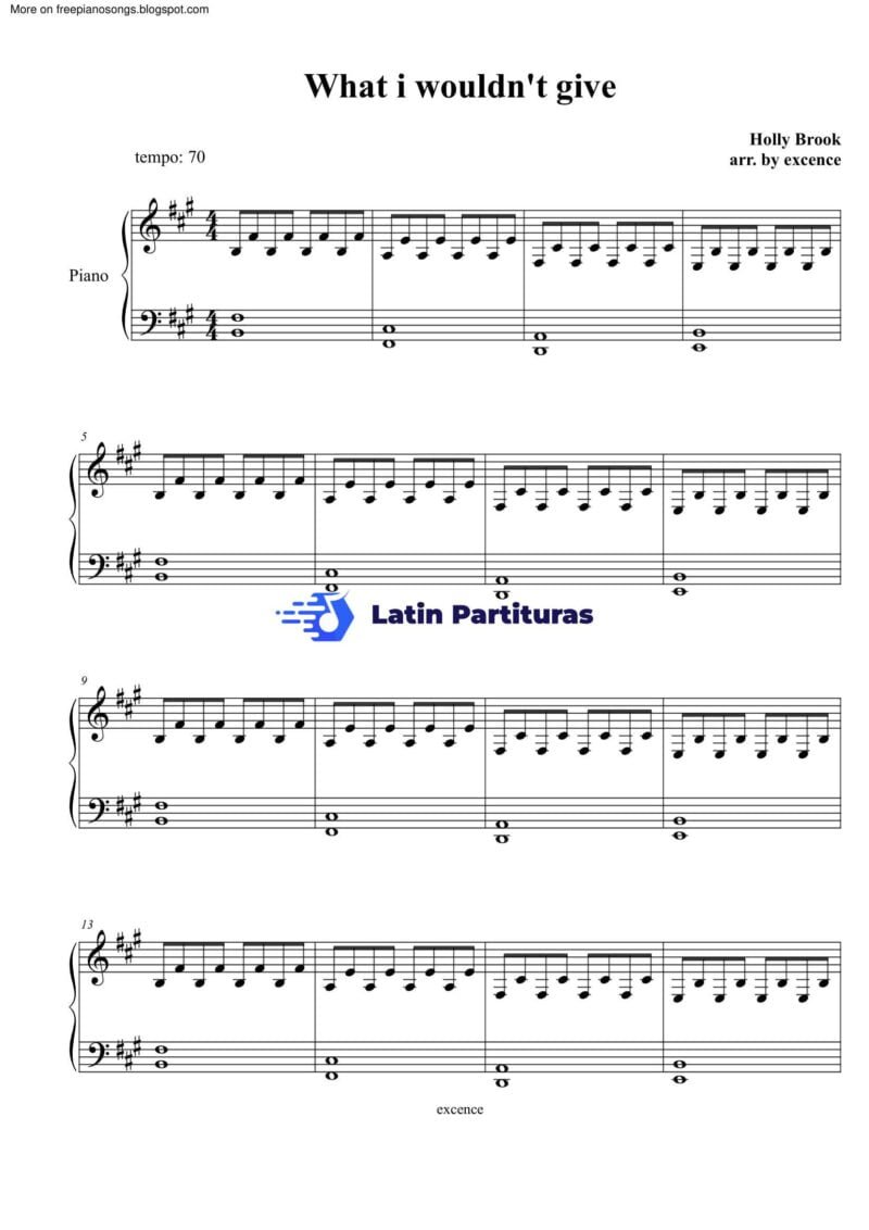 Hollybrook - What I Wouldnt Give