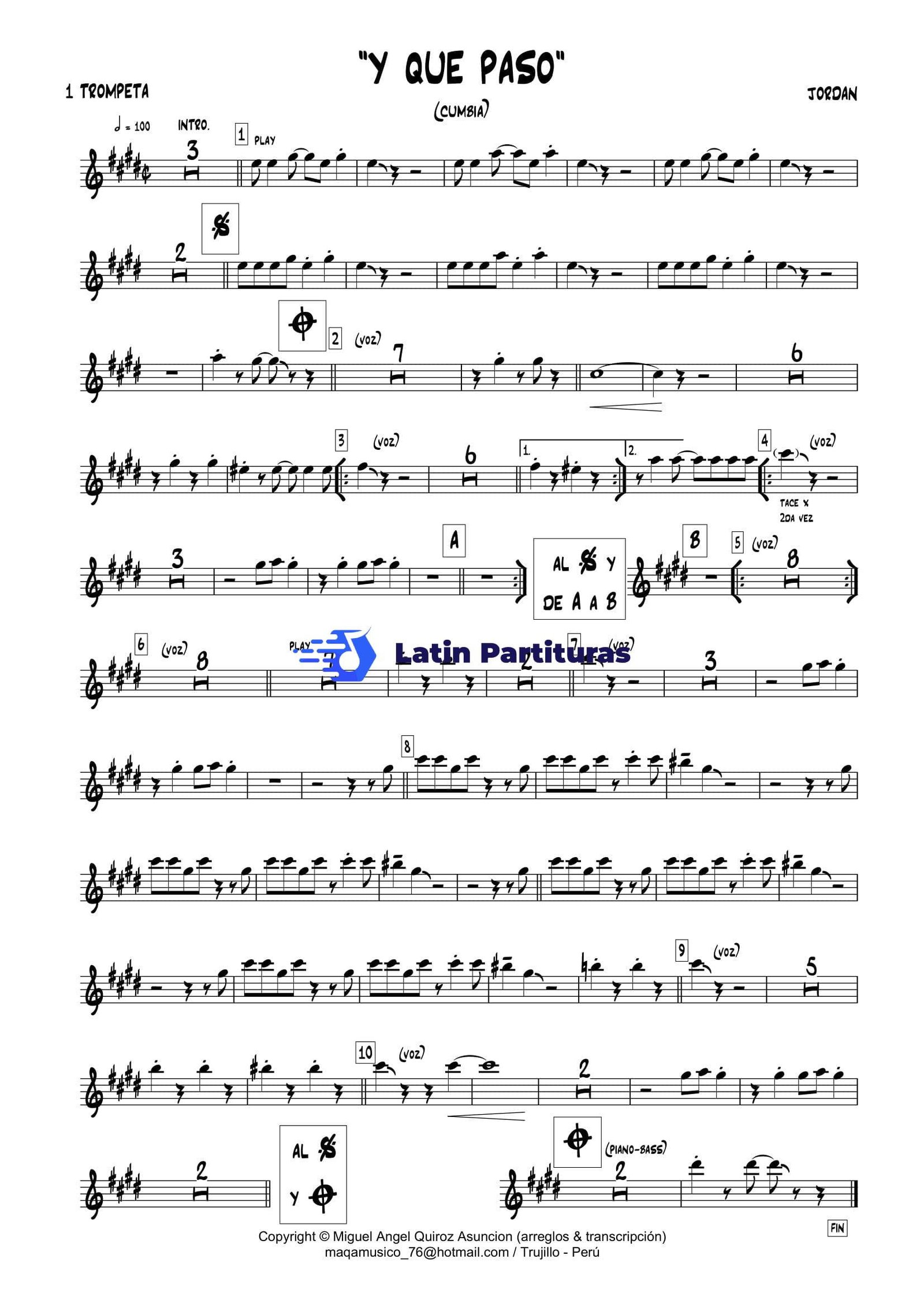 Jordan - Y Que Paso 1 Jordan - Y Que Paso