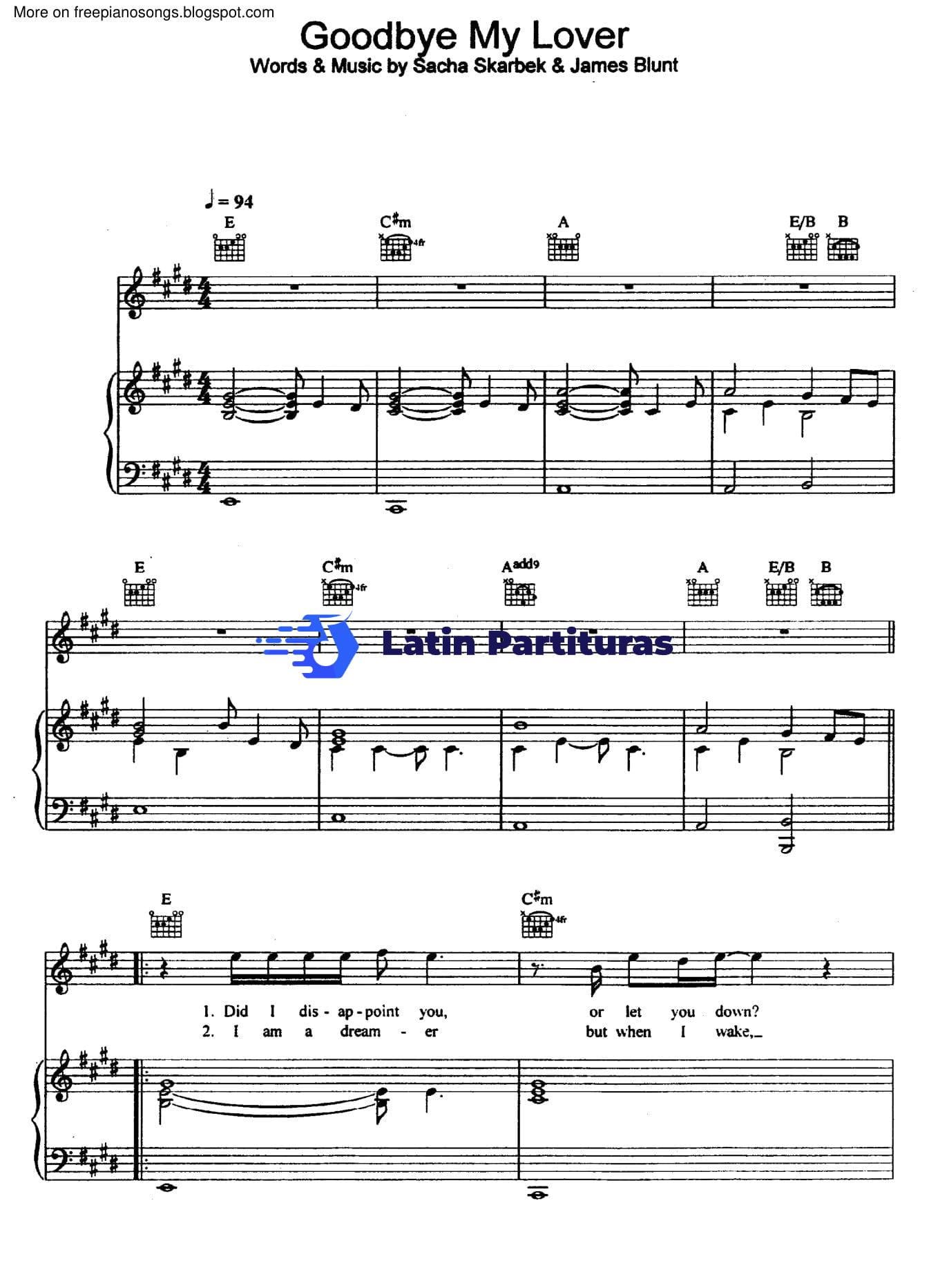 James Blunt - Goodbye My Lover 1 James Blunt - Goodbye My Lover