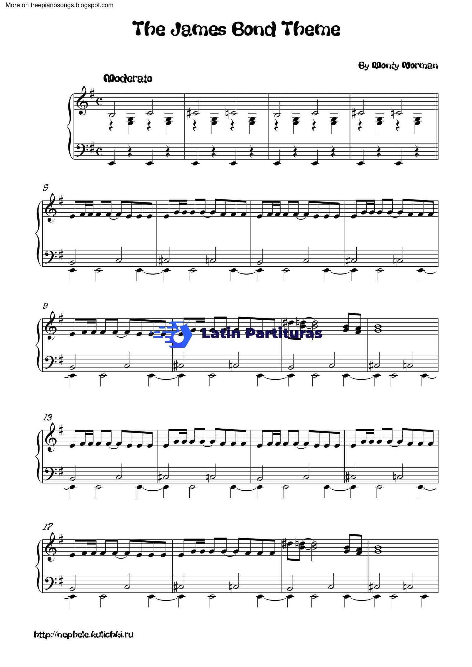 James Bond Theme - Monty Norman 1 James Bond Theme - Monty Norman