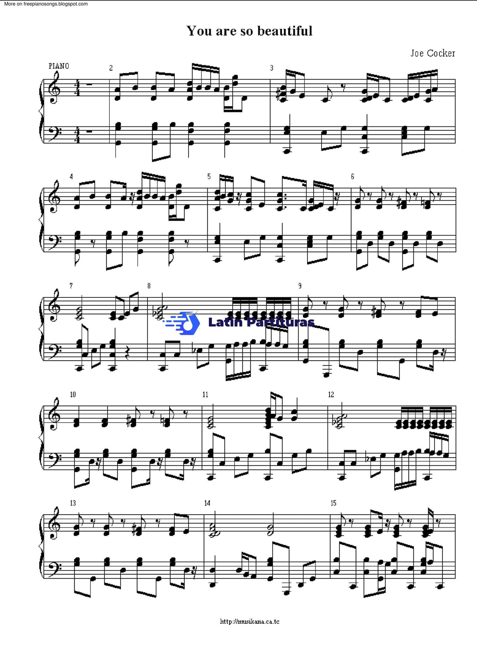 Joe Cocker - You Are So Beautiful 1 Joe Cocker - You Are So Beautiful