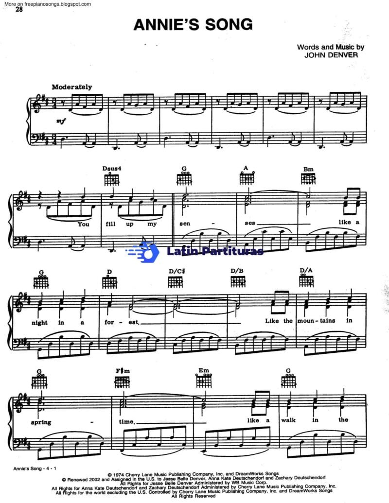 John Denver - Annies Song