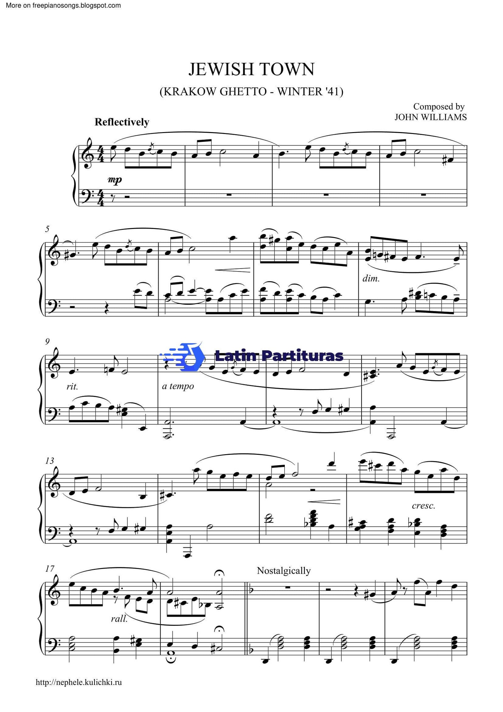 John Williams - Jewish Town 1 John Williams - Jewish Town