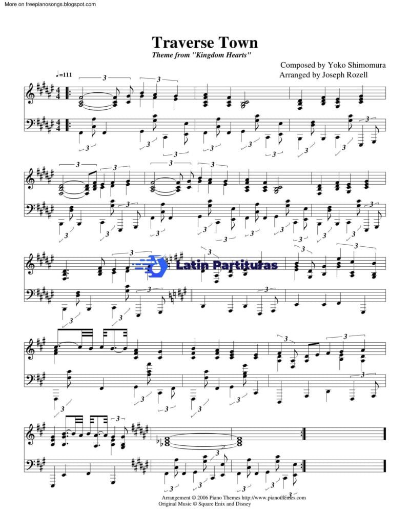 Kingdom Hearts - Traverse Town