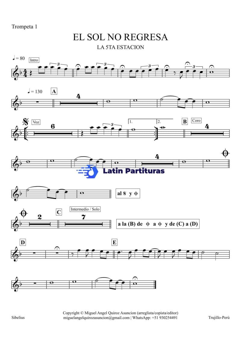 La 5Ta Estacion - El Sol No Regresa