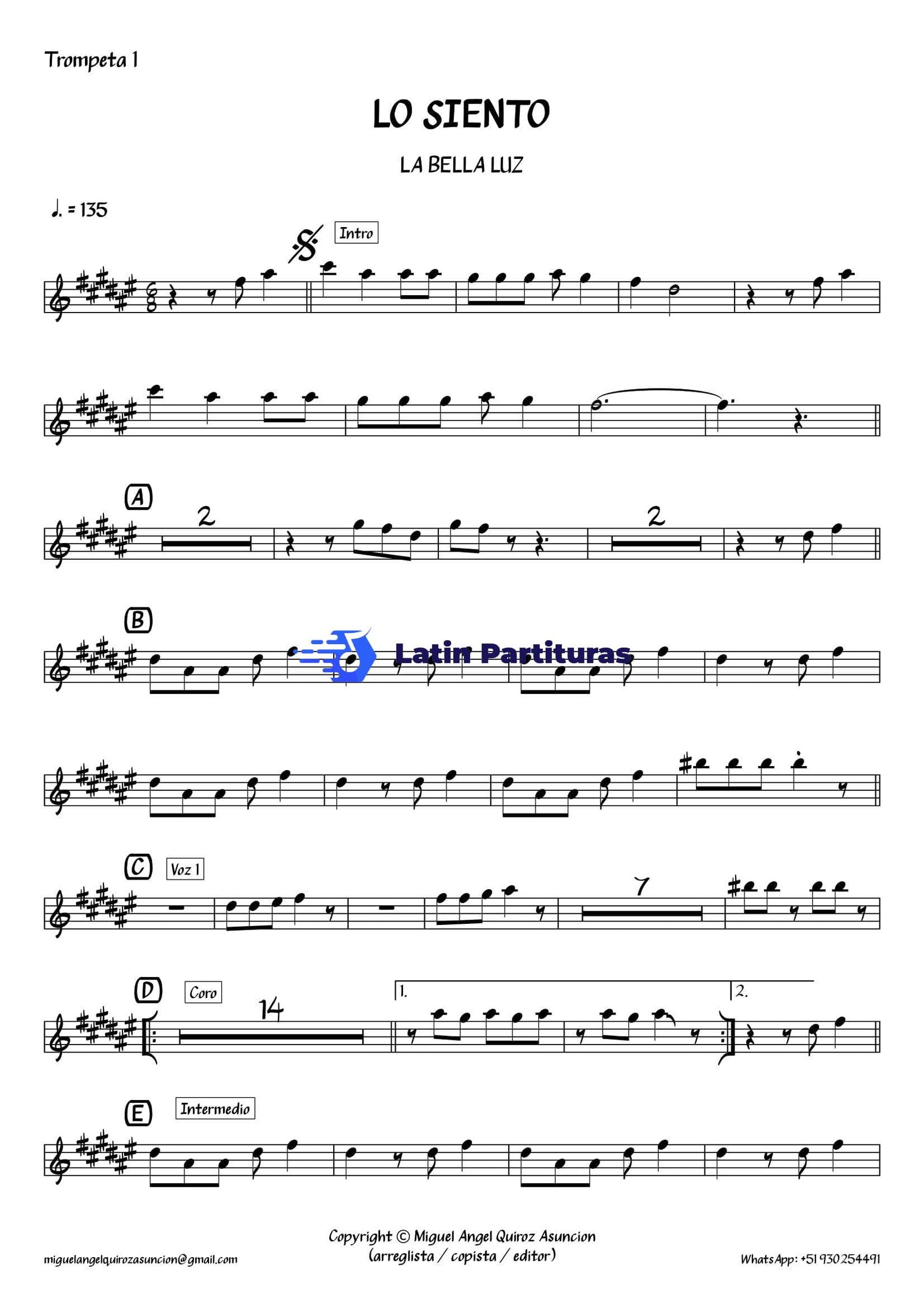 La Bella Luz - Lo Siento 1 La Bella Luz - Lo Siento