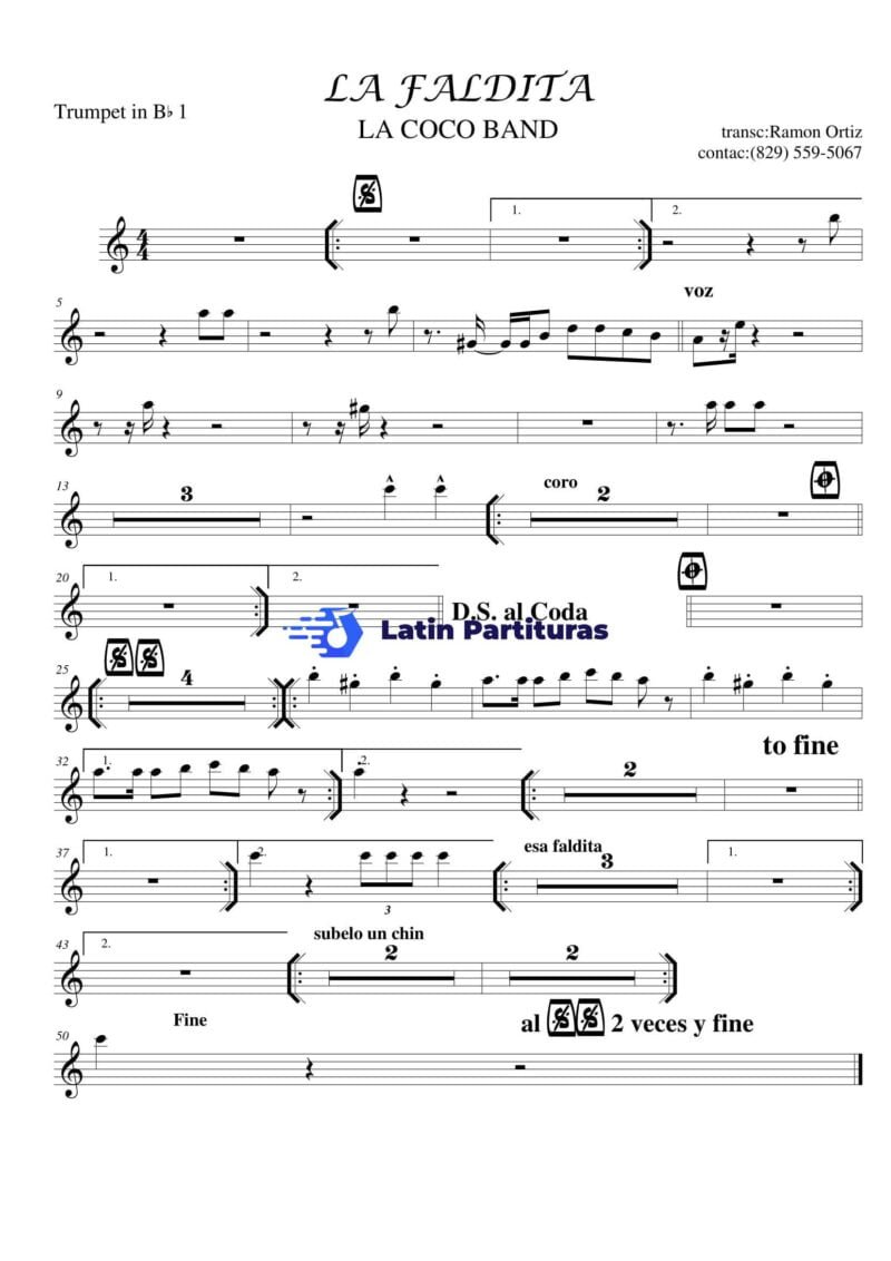 La Coco Band - La Faldita