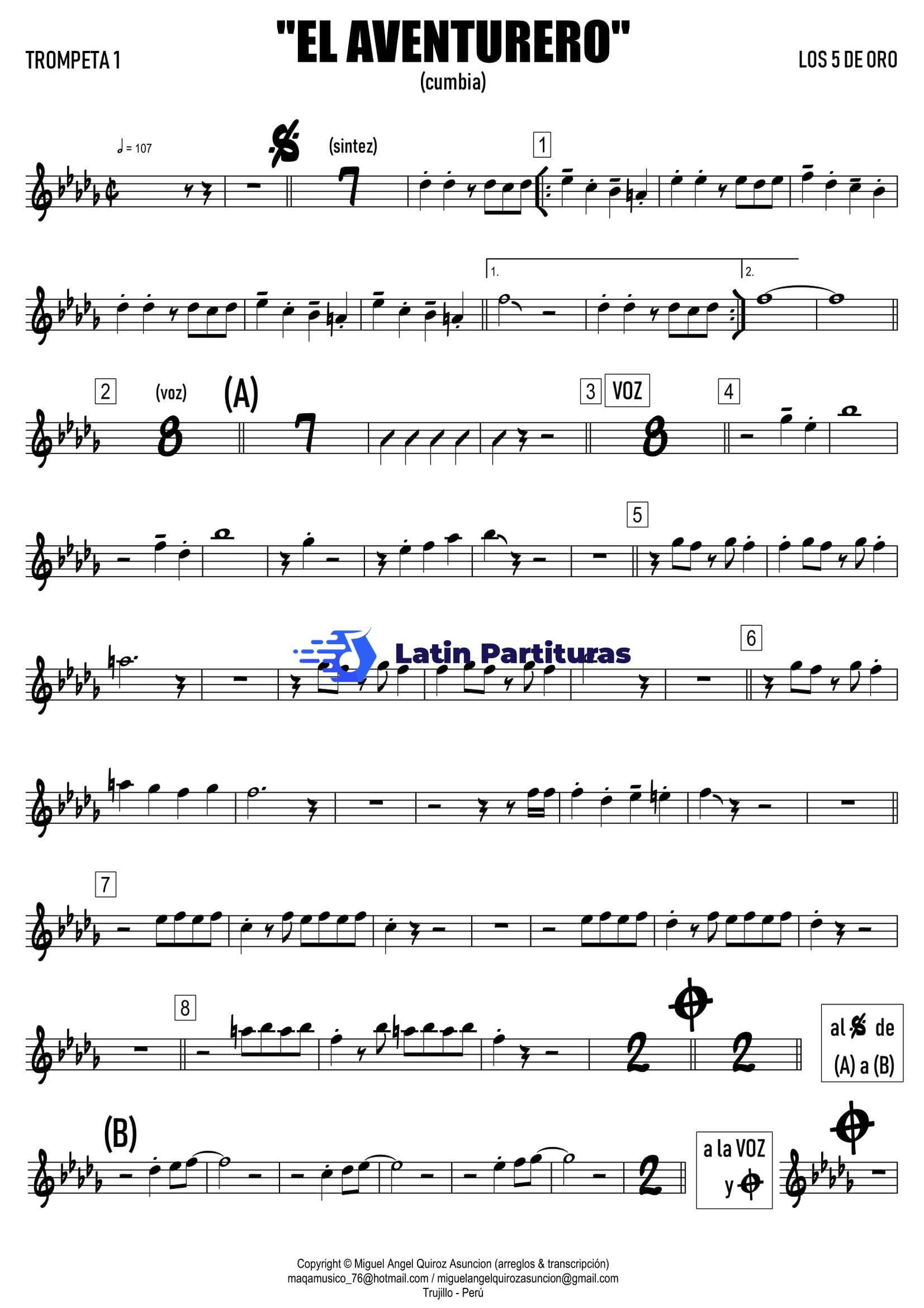 Los 5 De Oro - El Aventurero 1 Los 5 De Oro - El Aventurero