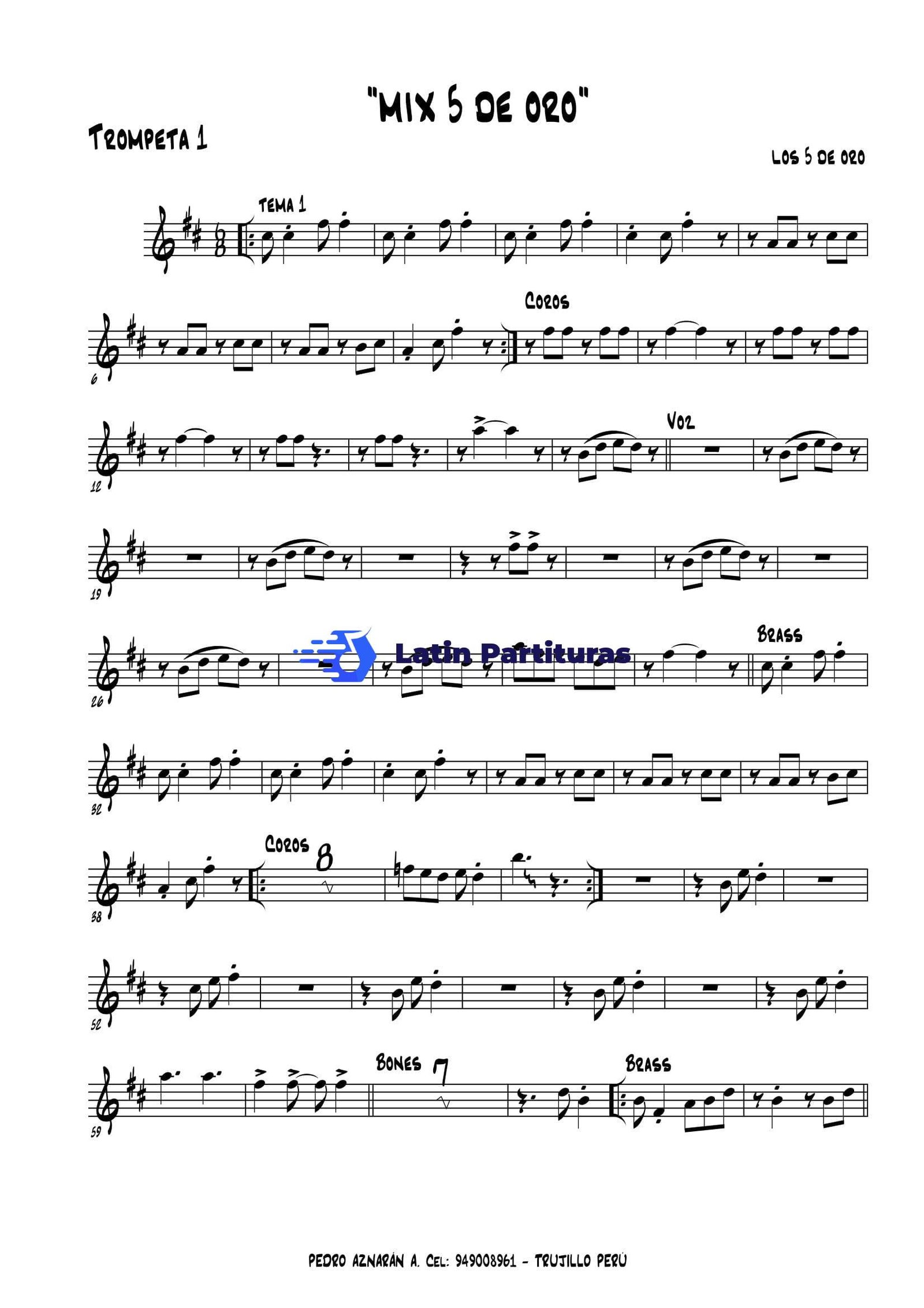 Los 5 De Oro - Mix 5 De Oro 1 Los 5 De Oro - Mix 5 De Oro