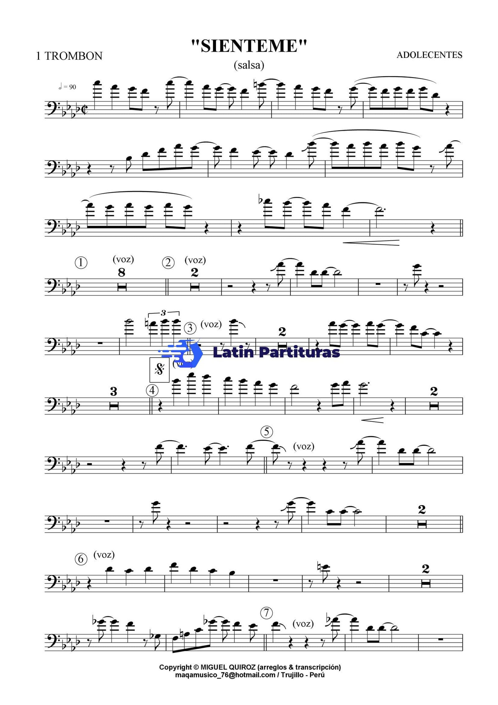 Los Adolescentes - Sienteme 1 Los Adolescentes - Sienteme