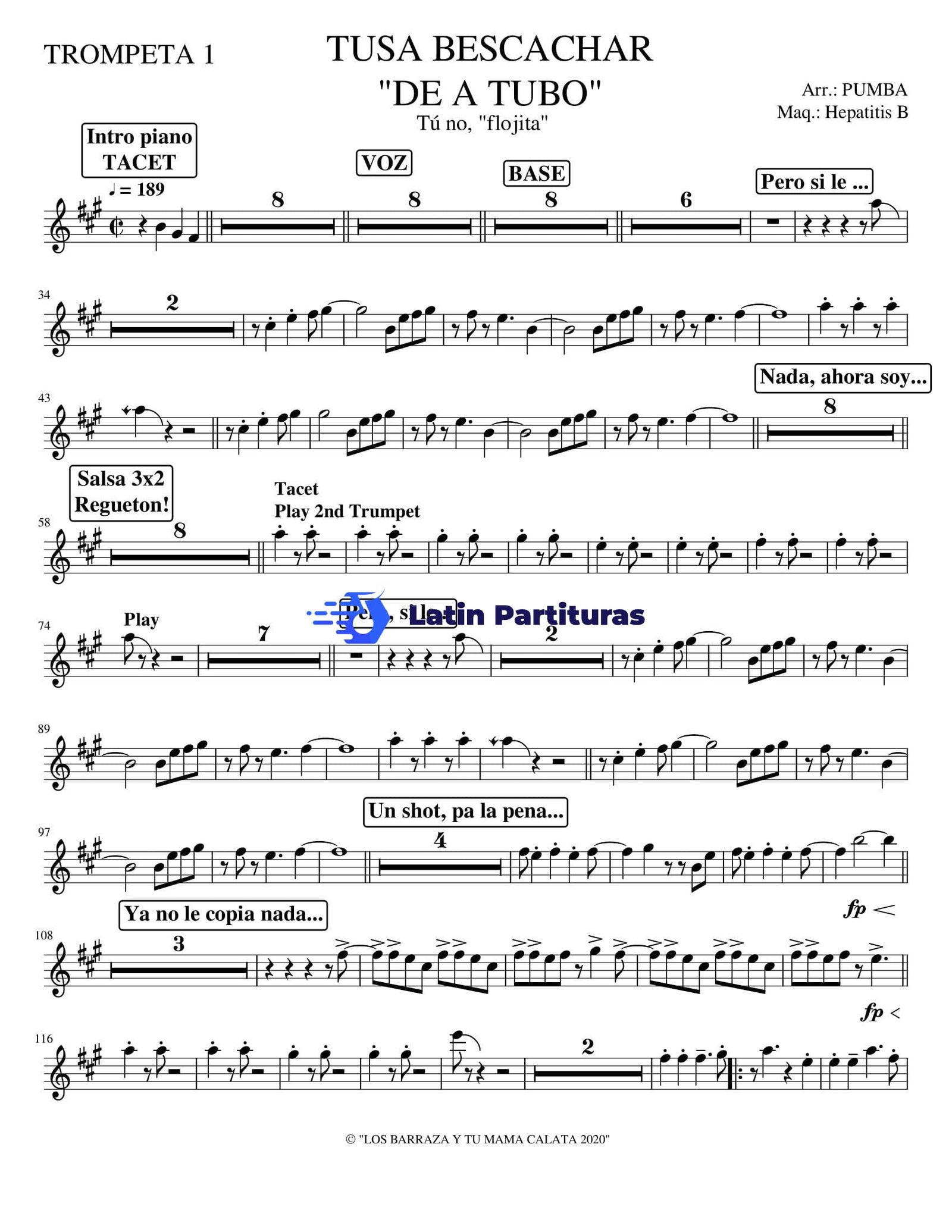 Los Barraza - Tusa 1 Los Barraza - Tusa