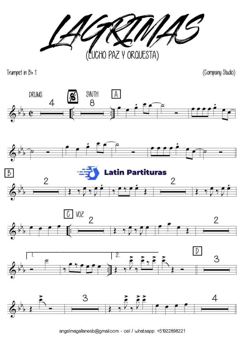 Lucho Paz - Lagrimas