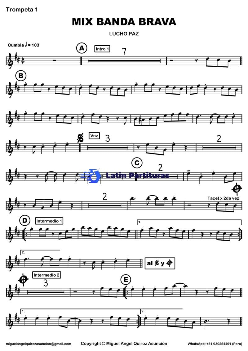 Lucho Paz - Mix Banda Brava