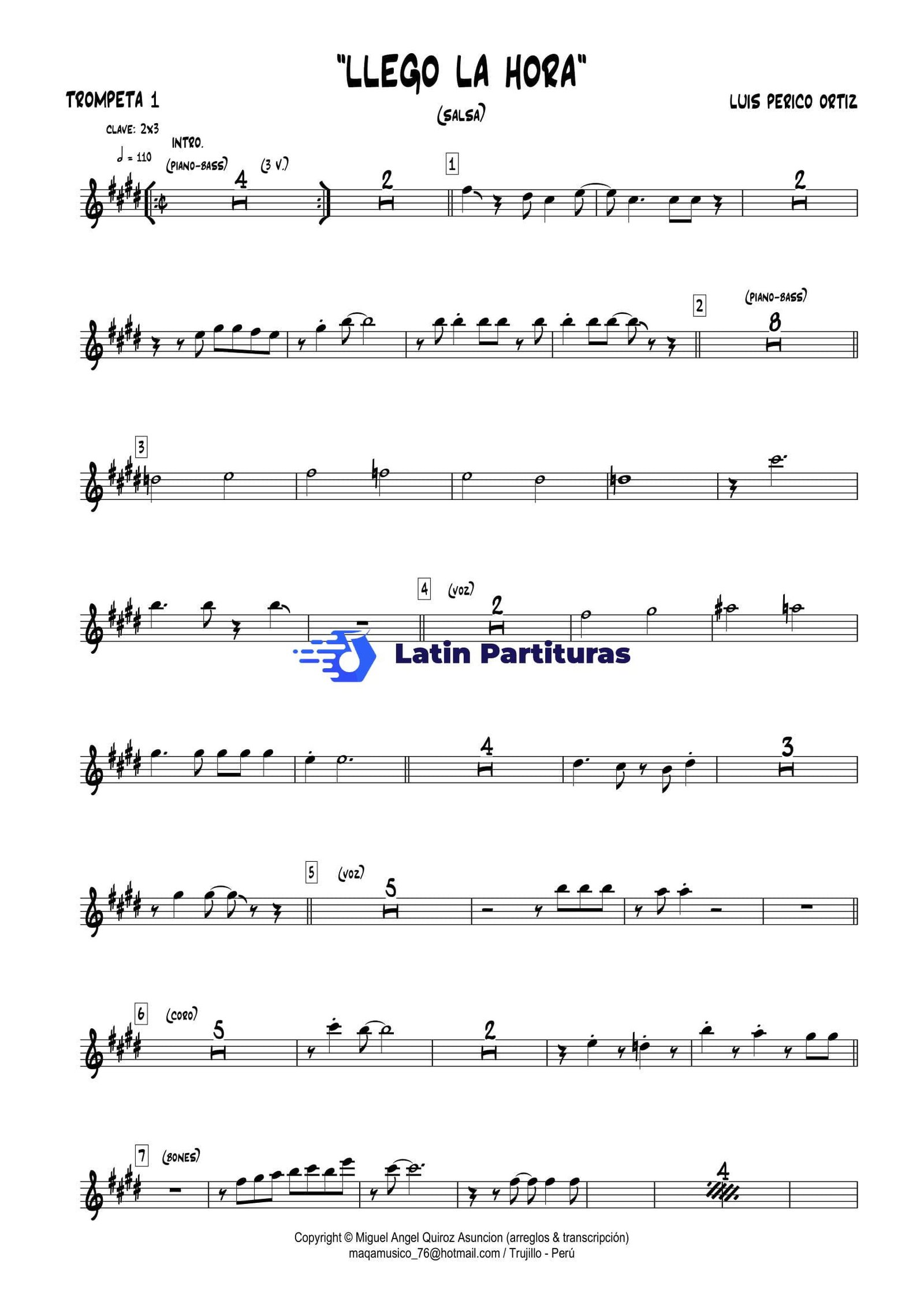 Luis Perico Ortiz - Llego La Hora 1 Luis Perico Ortiz - Llego La Hora