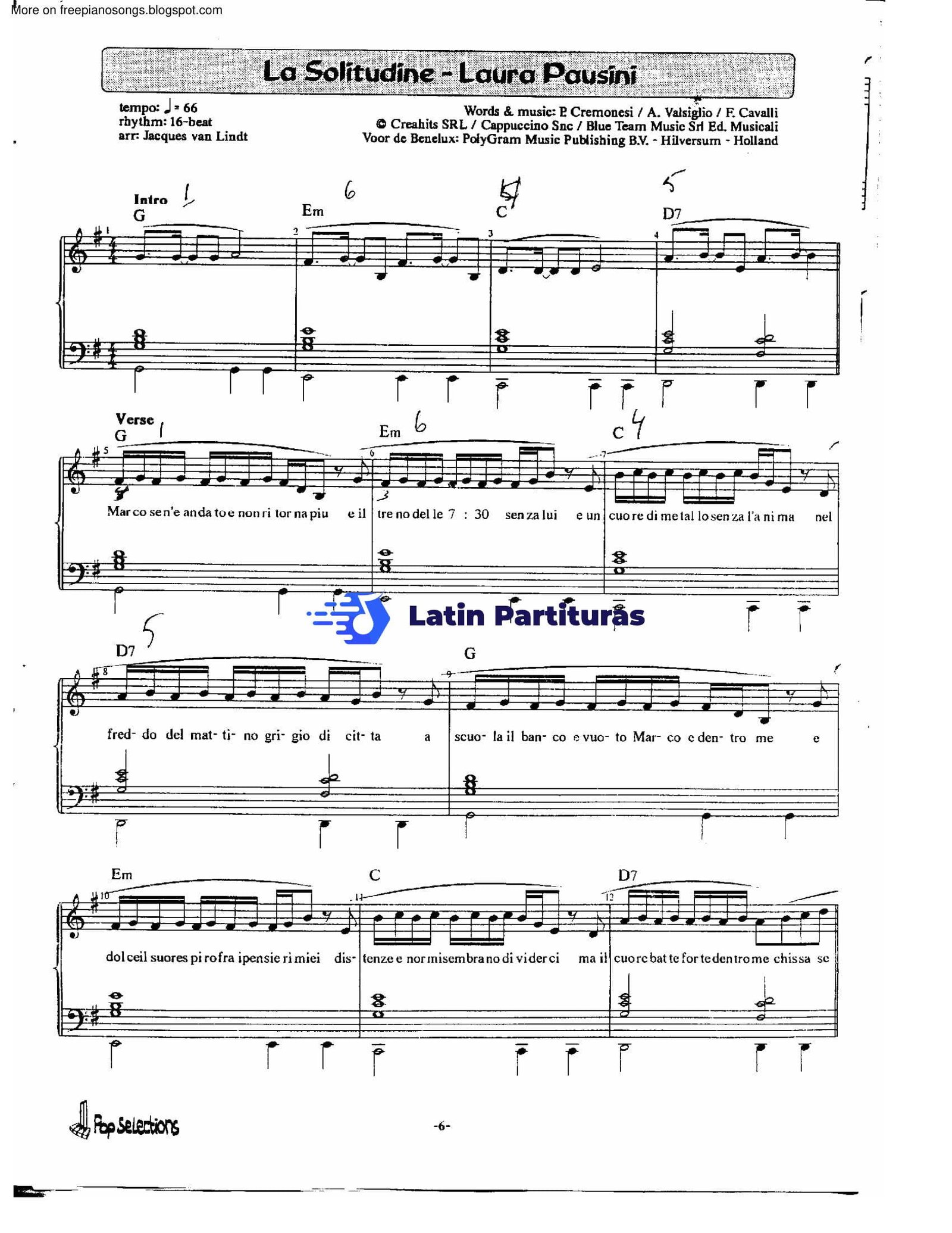 Laura Pausini - La Solitudine 1 Laura Pausini - La Solitudine