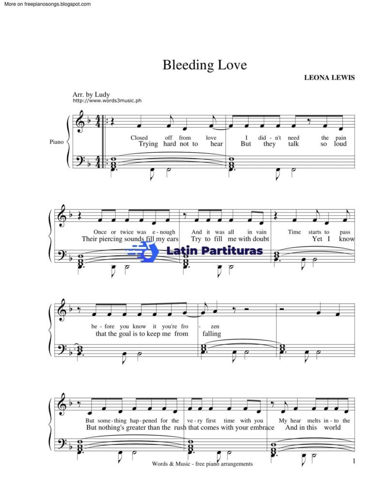 Leona Lewis - Bleeding Love