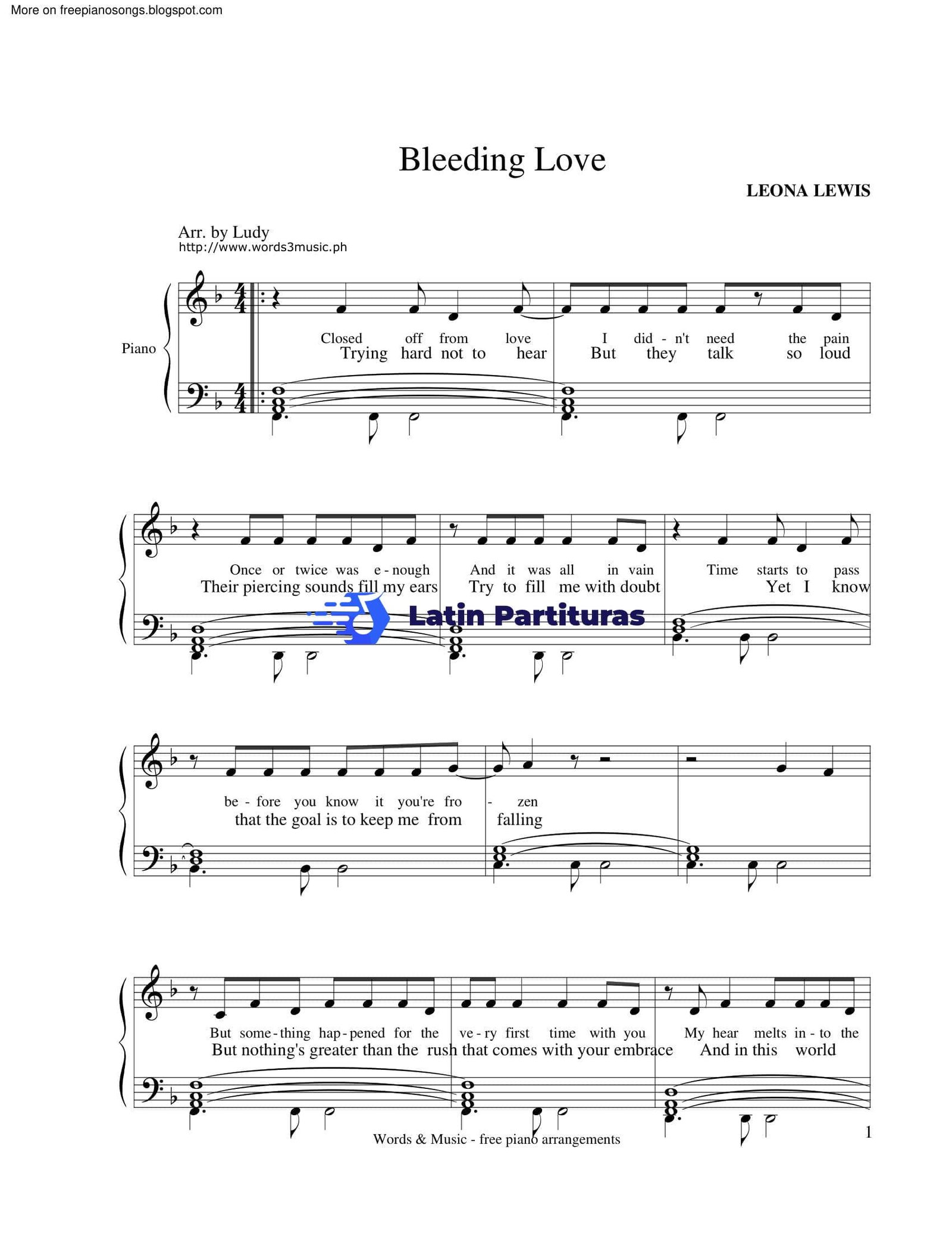 Leona Lewis - Bleeding Love 1 Leona Lewis - Bleeding Love