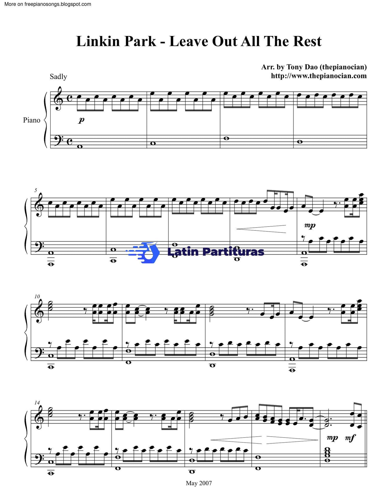 Linkin Park - Leave Out All The Rest 1 Linkin Park - Leave Out All The Rest