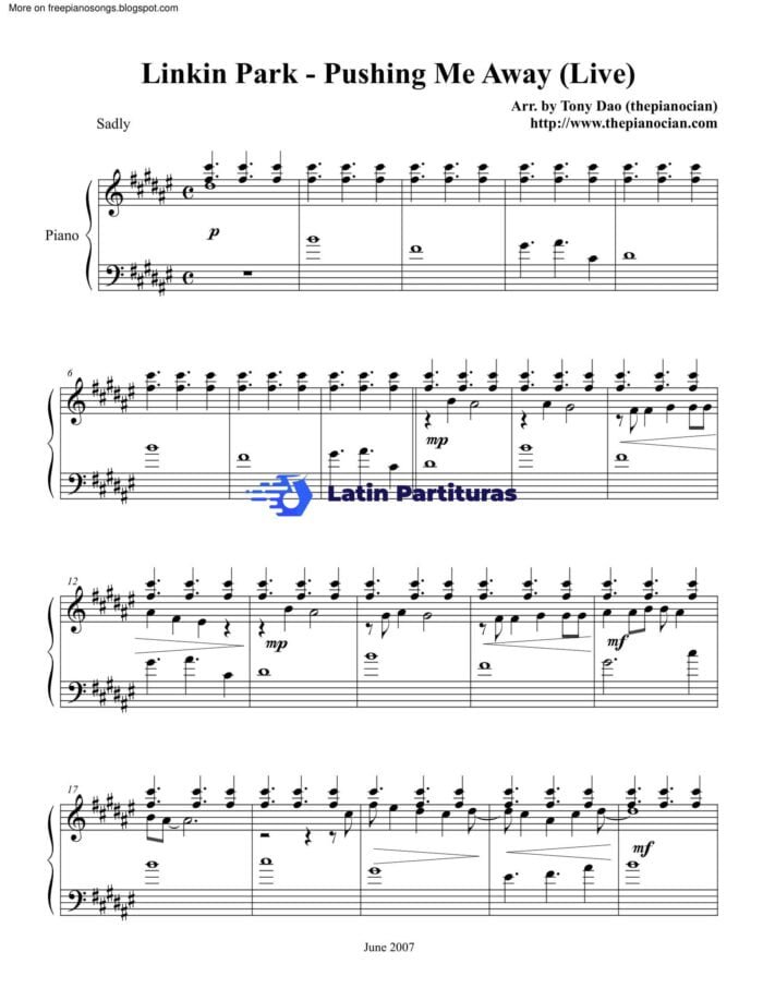 Linkin Park - Pushing Me Away (Live)