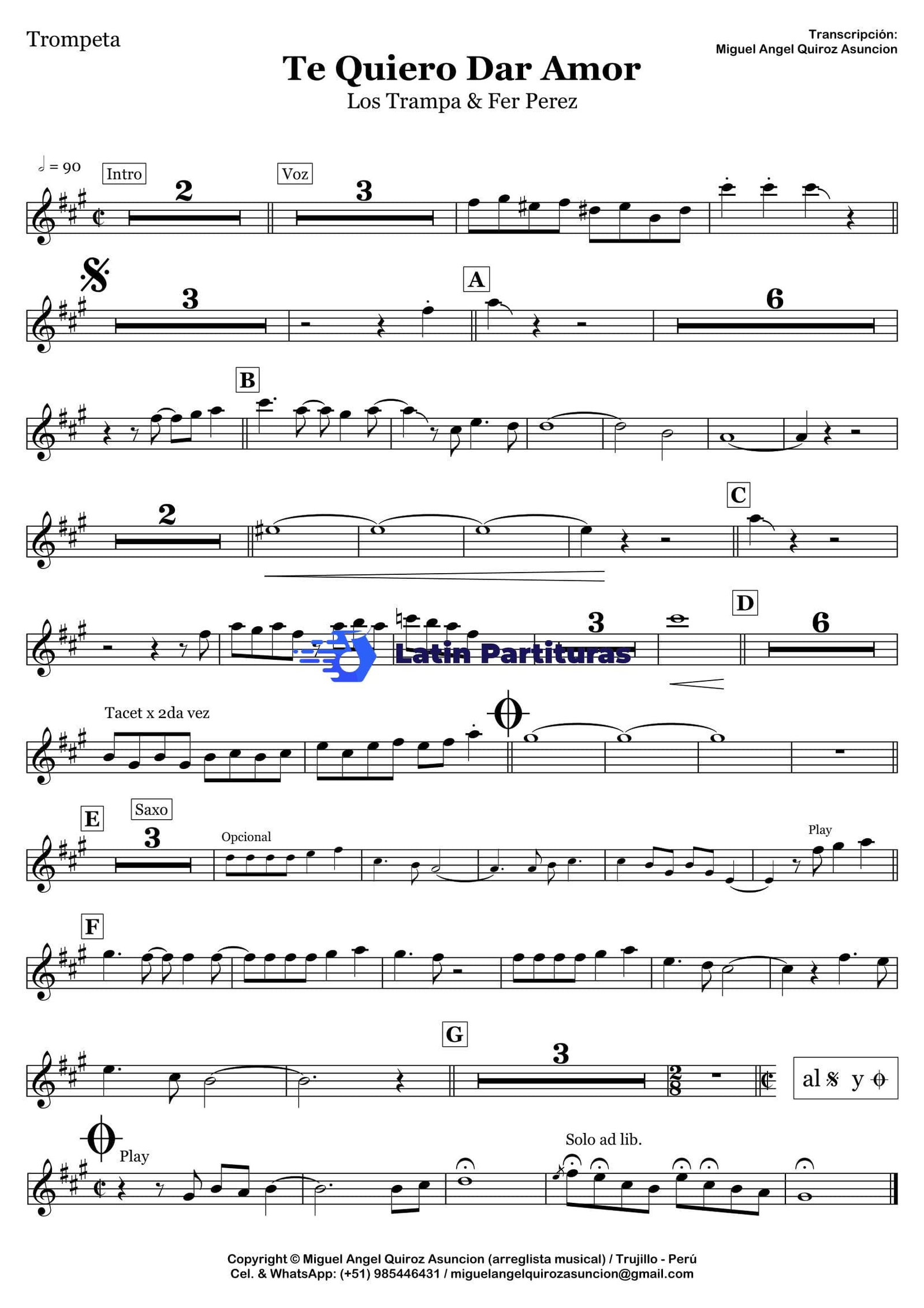 Los Trampa & Fer Perez - Te Quiero Dar Amor 1 Los Trampa & Fer Perez - Te Quiero Dar Amor