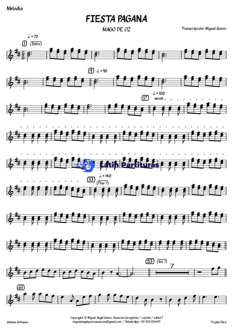 Mago De Oz- Fiesta Pagana