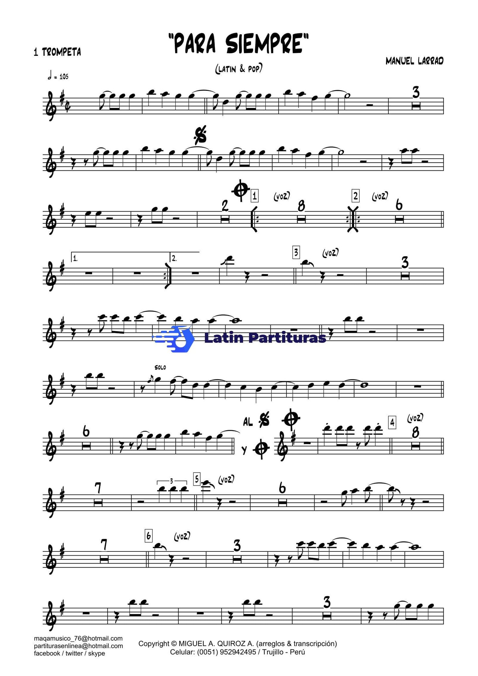 Manuel Larrad - Para Siempre 1 Manuel Larrad - Para Siempre