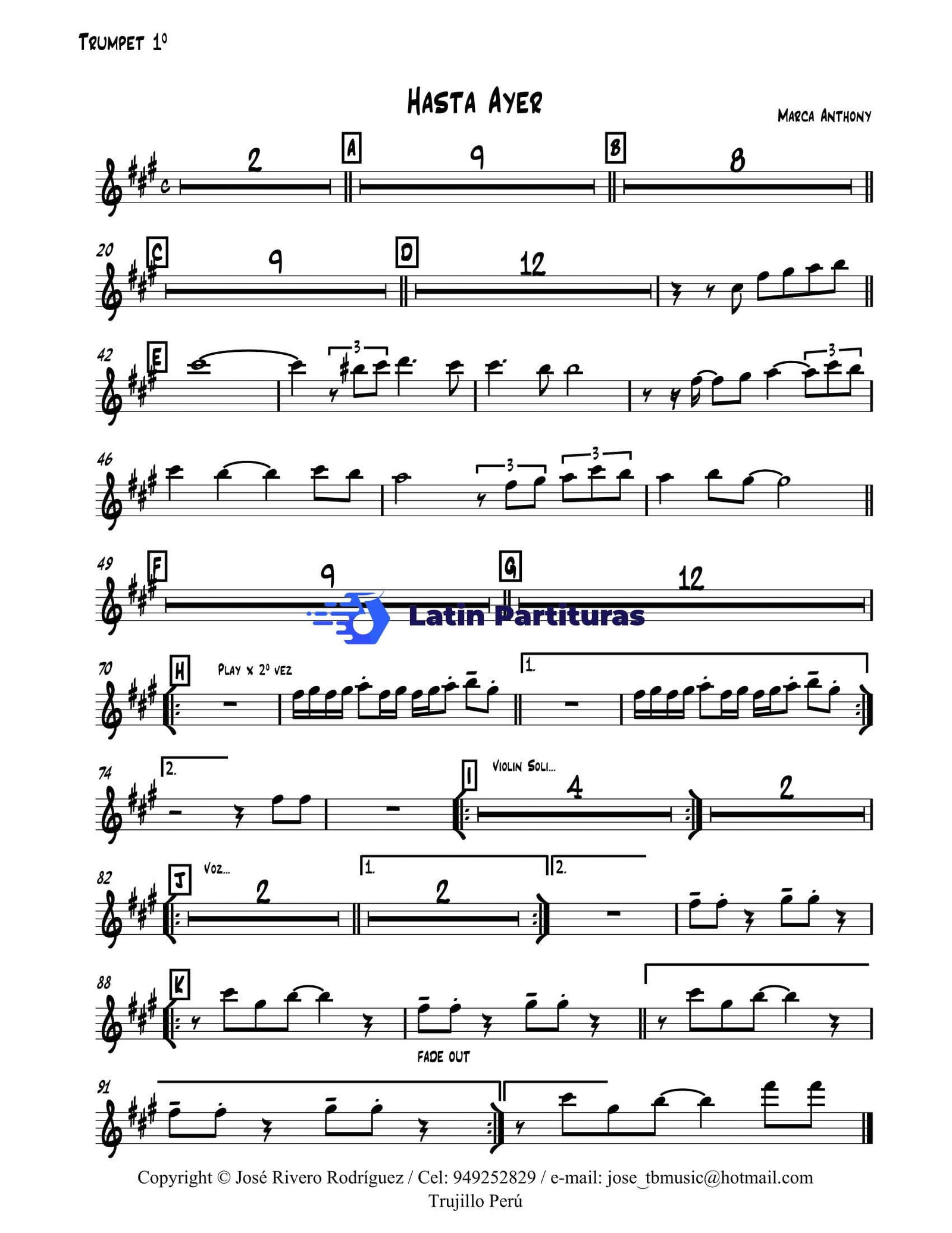 Marc Anthony - Hasta Ayer 1 Marc Anthony - Hasta Ayer