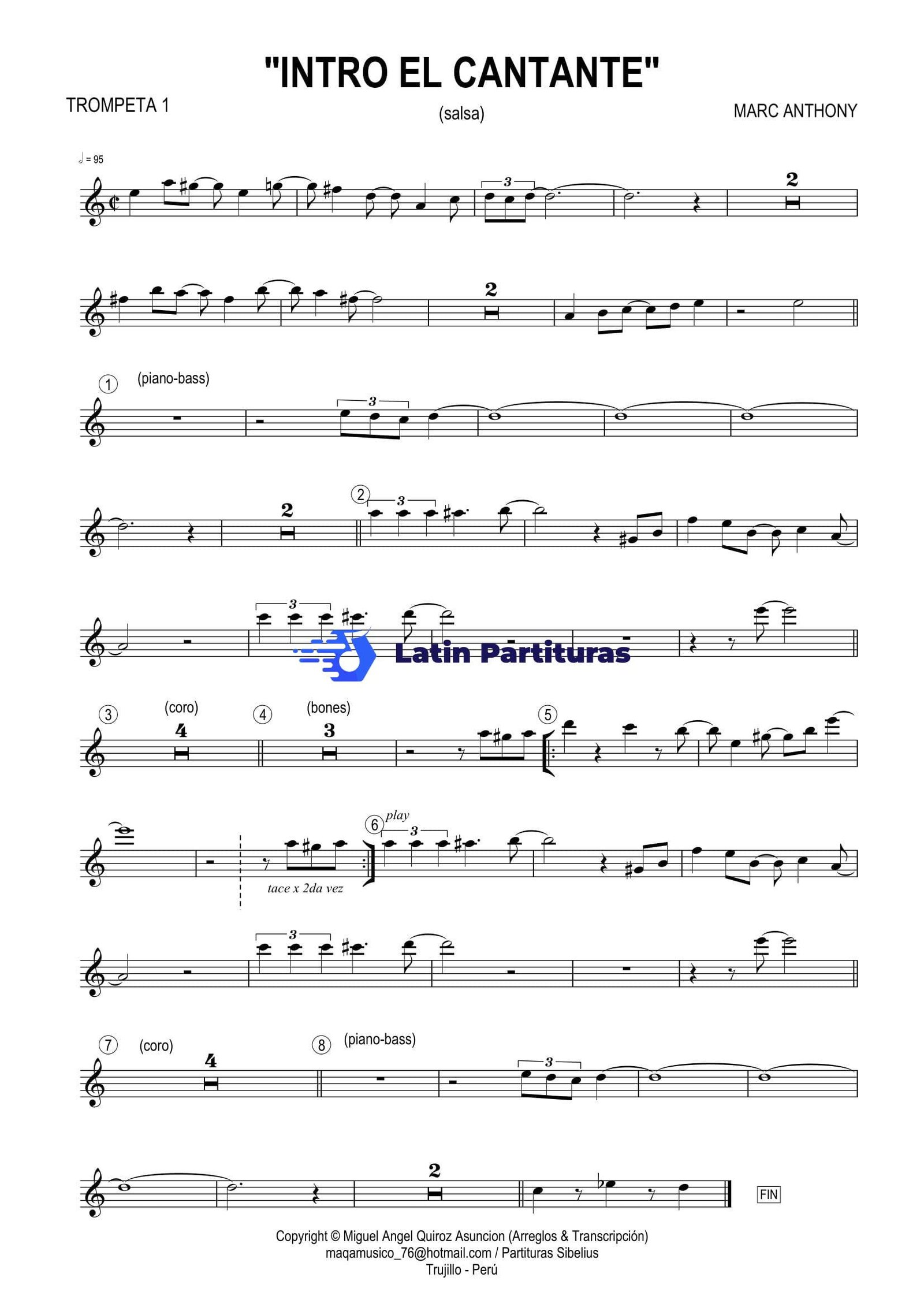 Marc Anthony - Intro El Cantante 1 Marc Anthony - Intro El Cantante