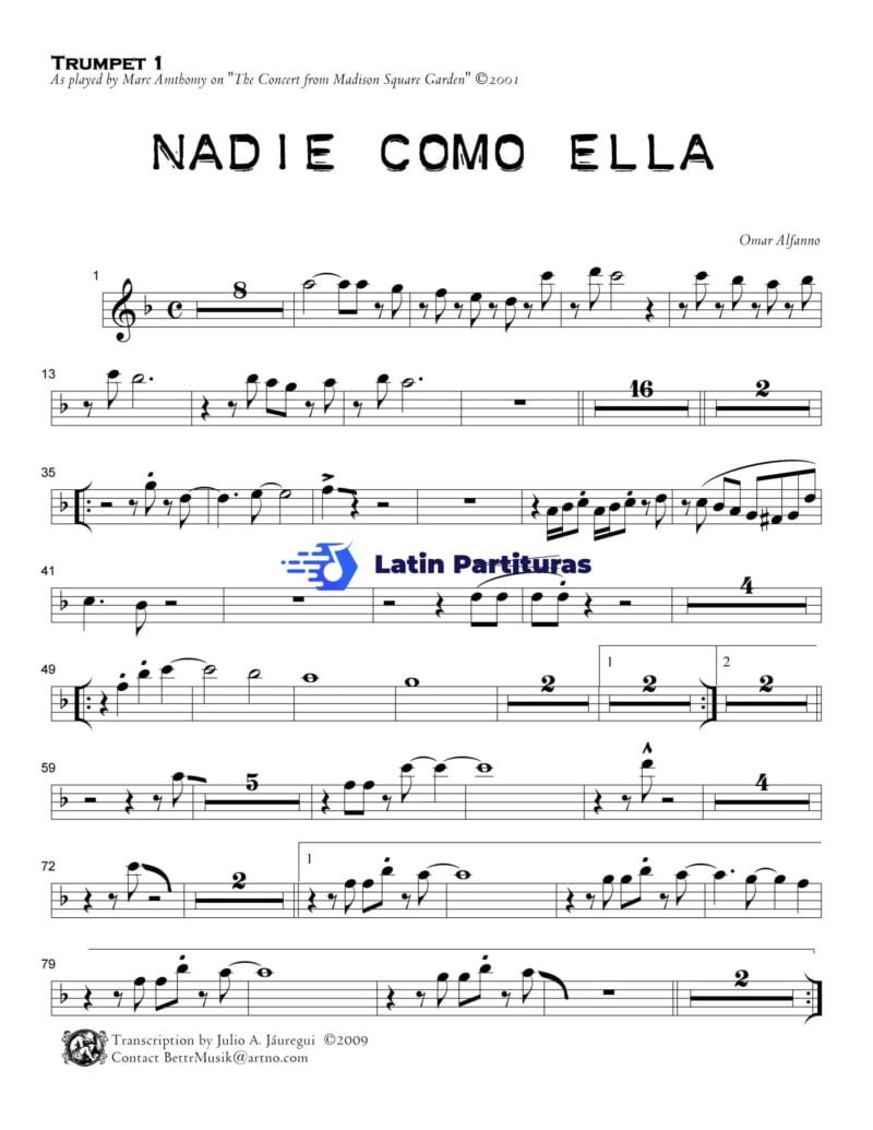 Marc Anthony - Nadie Como Ella